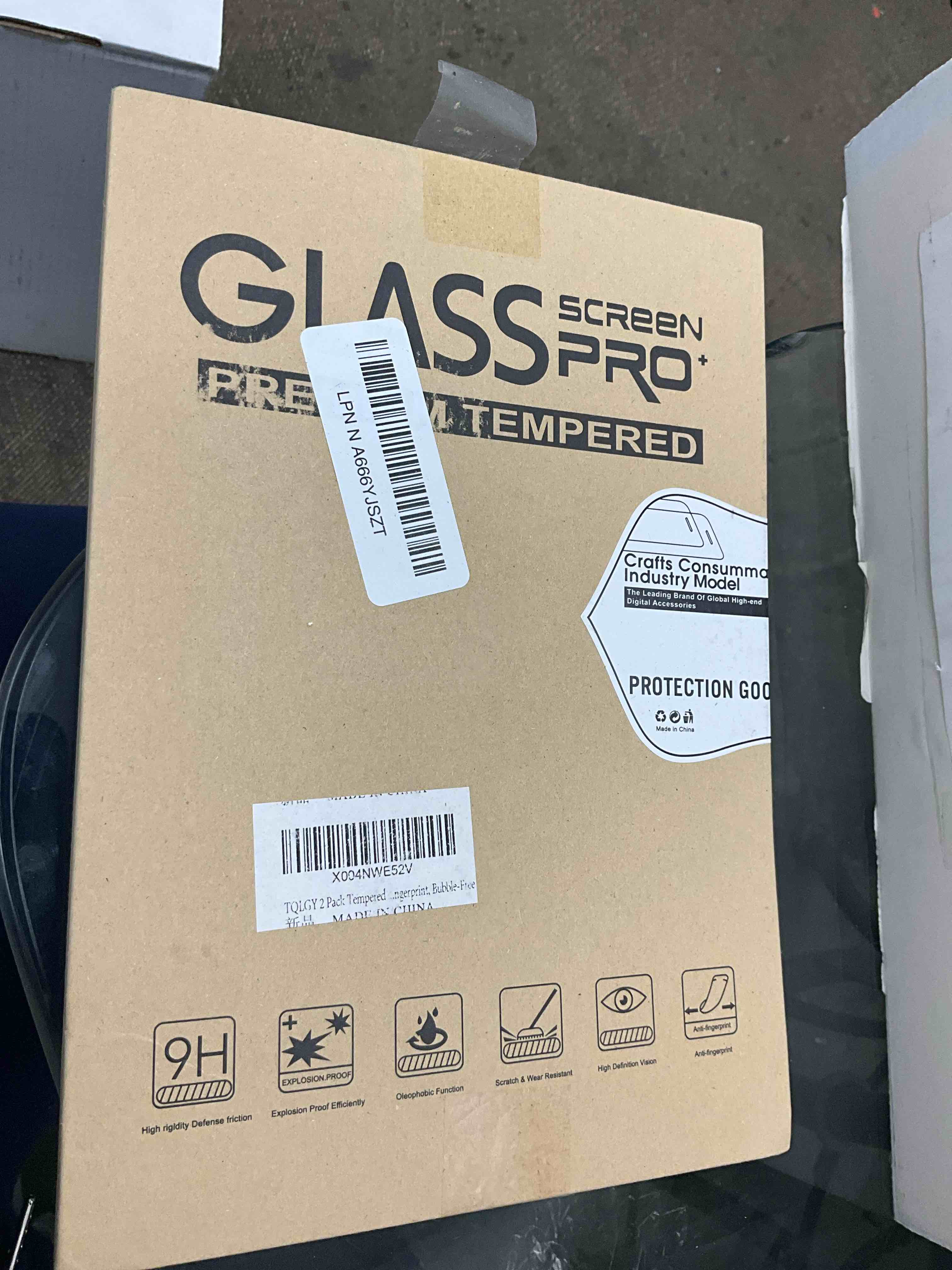Condition photo showing Good Condition for tqlgy 2 pack tempered glass screen protector for msi claw 8 ai+ a2vm accessories 8-inch 2025, ultra hd, anti-scratch, anti-fingerprint, bubble-free