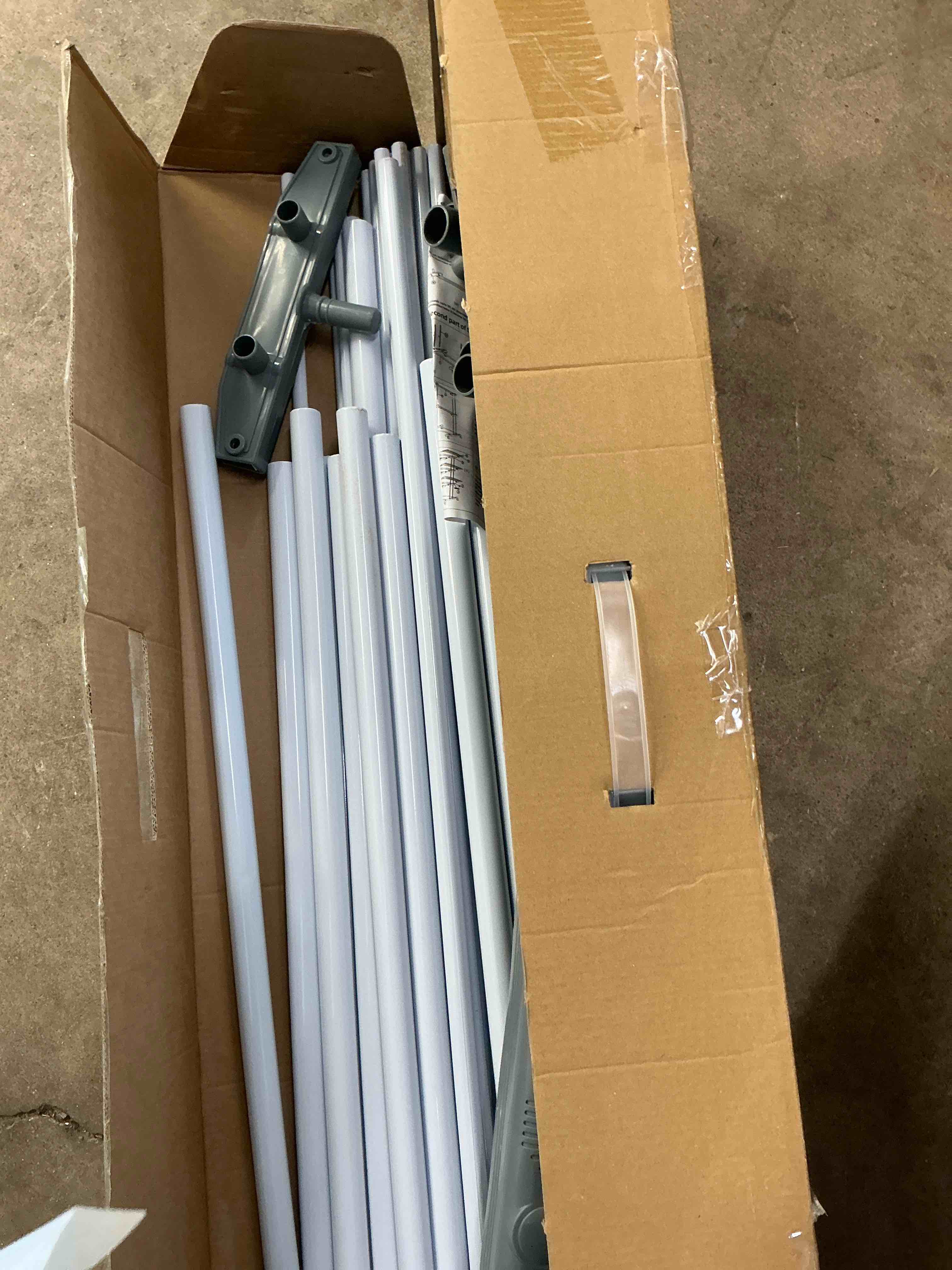 Condition photo showing Good Condition for flngr drying rack for clothes  foldable & collapsible drying rack free standing stainless steel laundry drying rack for hangers  garments  towels and clothing