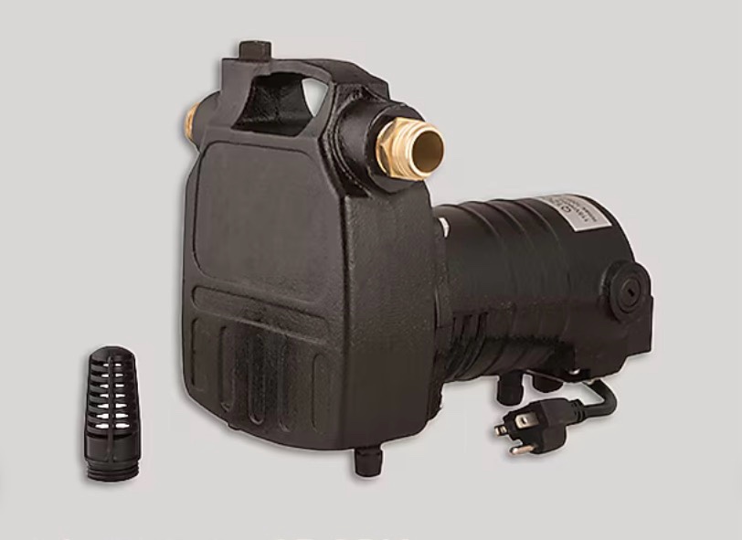 utilitech 1/2-hp 115 -volt 25-gallon cast iron electric utility pump