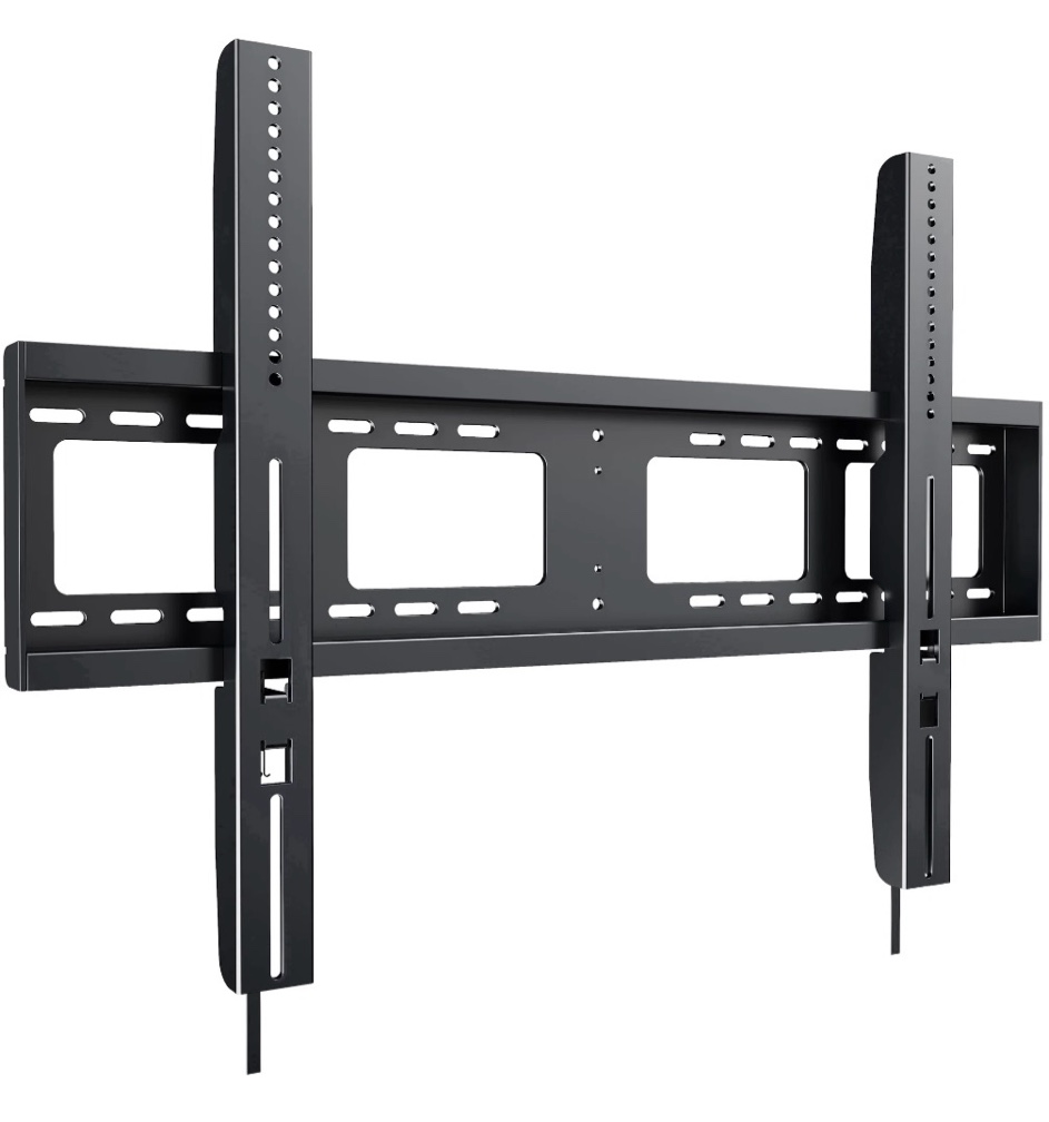 mountliving heavy duty fixed tv mount for 42 to 120 inch flat tvs, low profile tv wall mount holds 200 lbs, max vesa 800x600, fits 16"/18"/32" studs