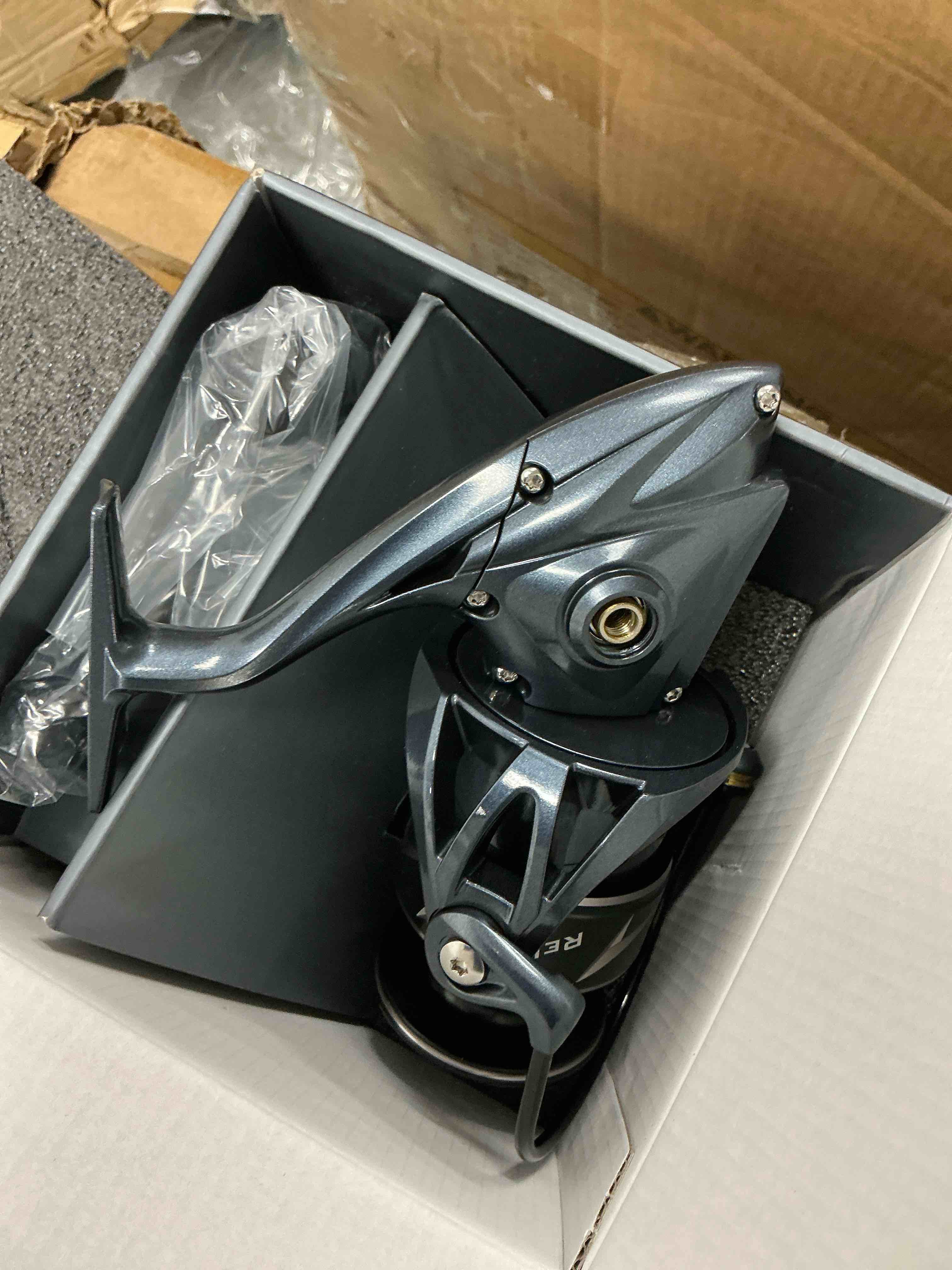 Condition photo showing New/Like New for kastking saltwater fishing rod and reel combo, spin-7'0" heavy-5000 reel-2pcs graphite blank, zirconia rings, nylitech frame & rotor, eva handle- rekon