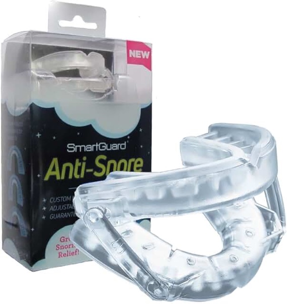 SmartGuard Anti-Snore Device Custom Snore Stopping Mouth Guard for Deeper Sleep