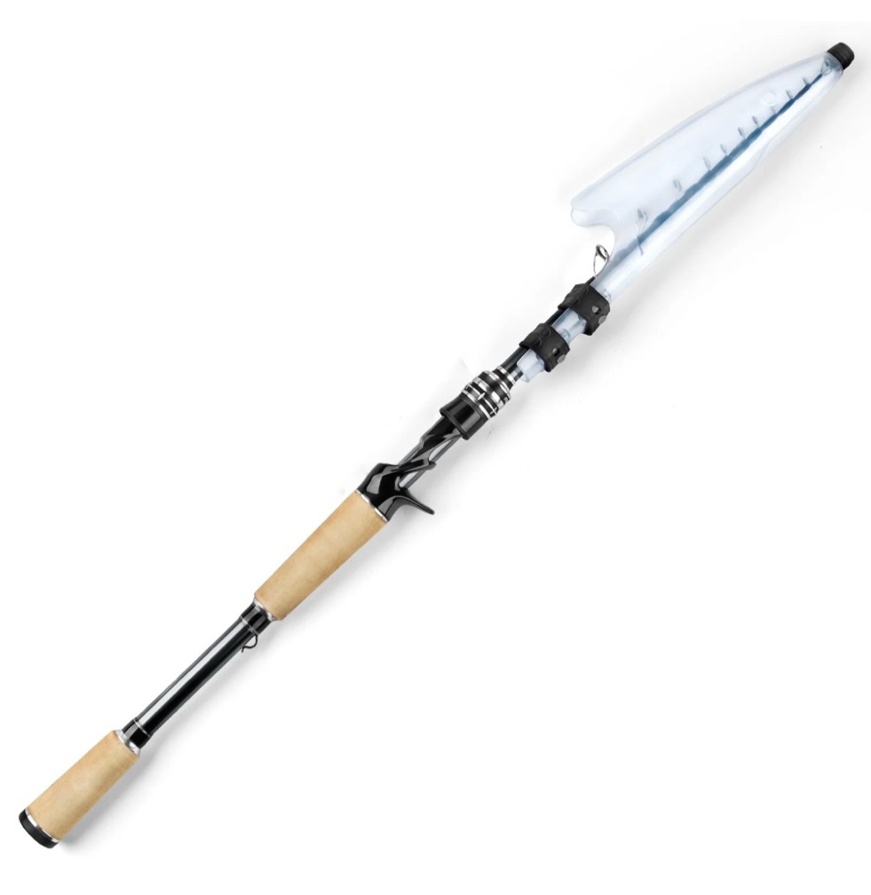 kastking casting spinning fishing rods,travel rod with titanium solid tip, power transition system-megatron titanium telescopic rod