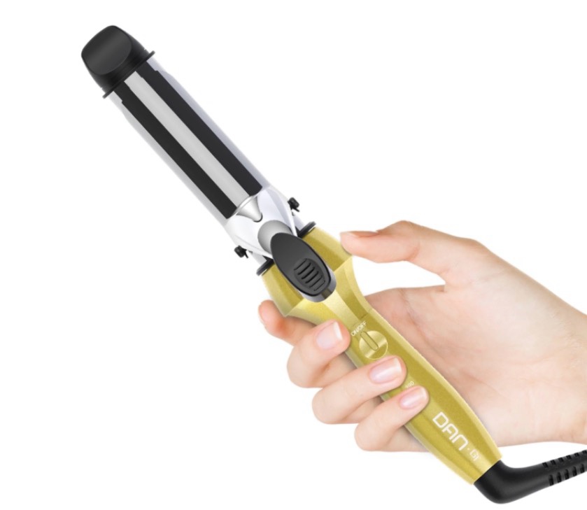 travel mini curling iron titanium 1 inch small compact curling iron dual voltage with 3 settings fast heating