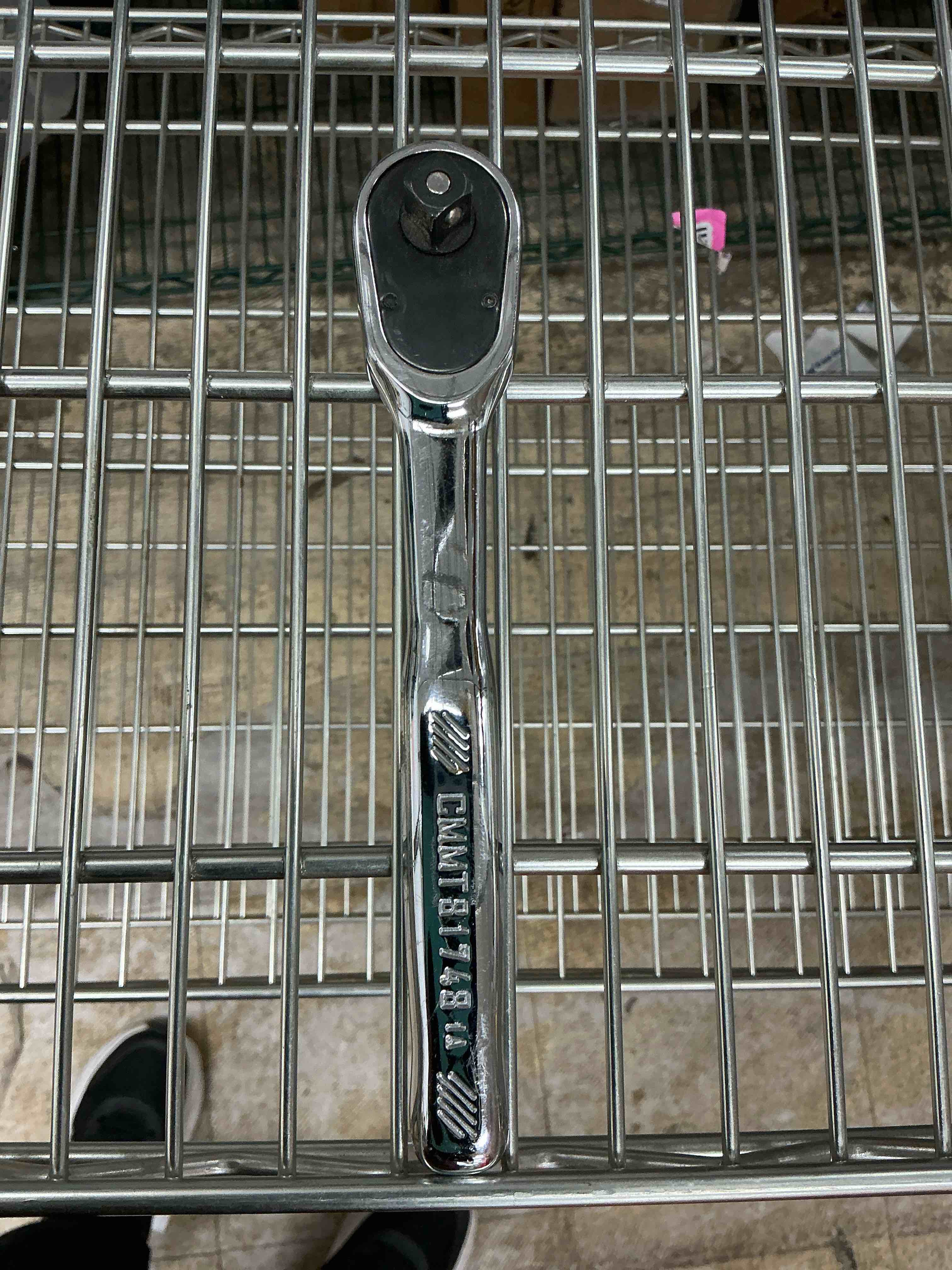 Condition photo showing Good Condition for craftsman ratchet wrench, 3/8-inch drive, 72-tooth, pear head (cmmt81748)