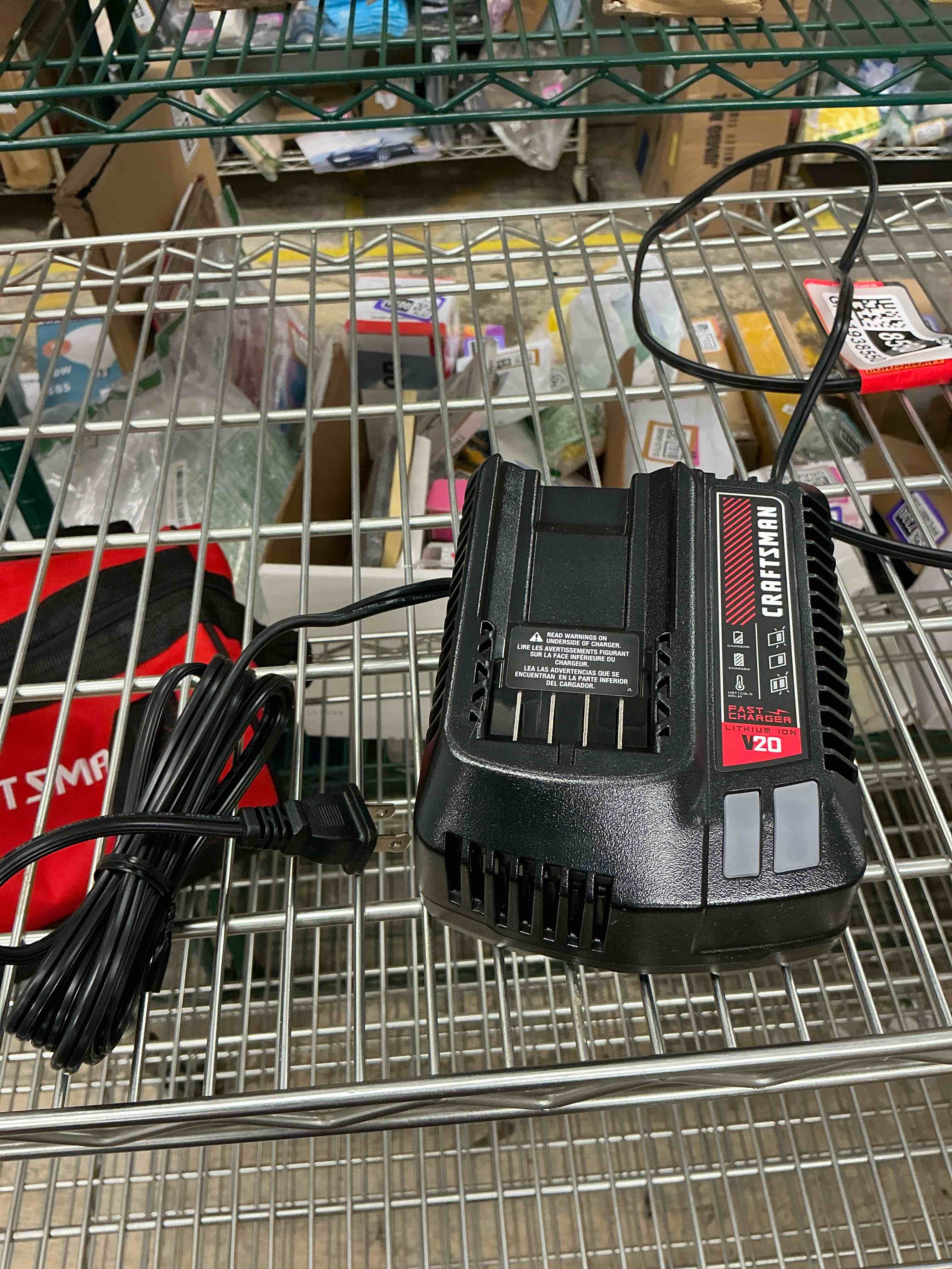 Condition photo showing New/Like New for cmcb104 battery charger for craftsman 12v v20 lithium battery cmcb204 cmcb202 cmcb201 cmcb209 cmcb205 cmcb102 