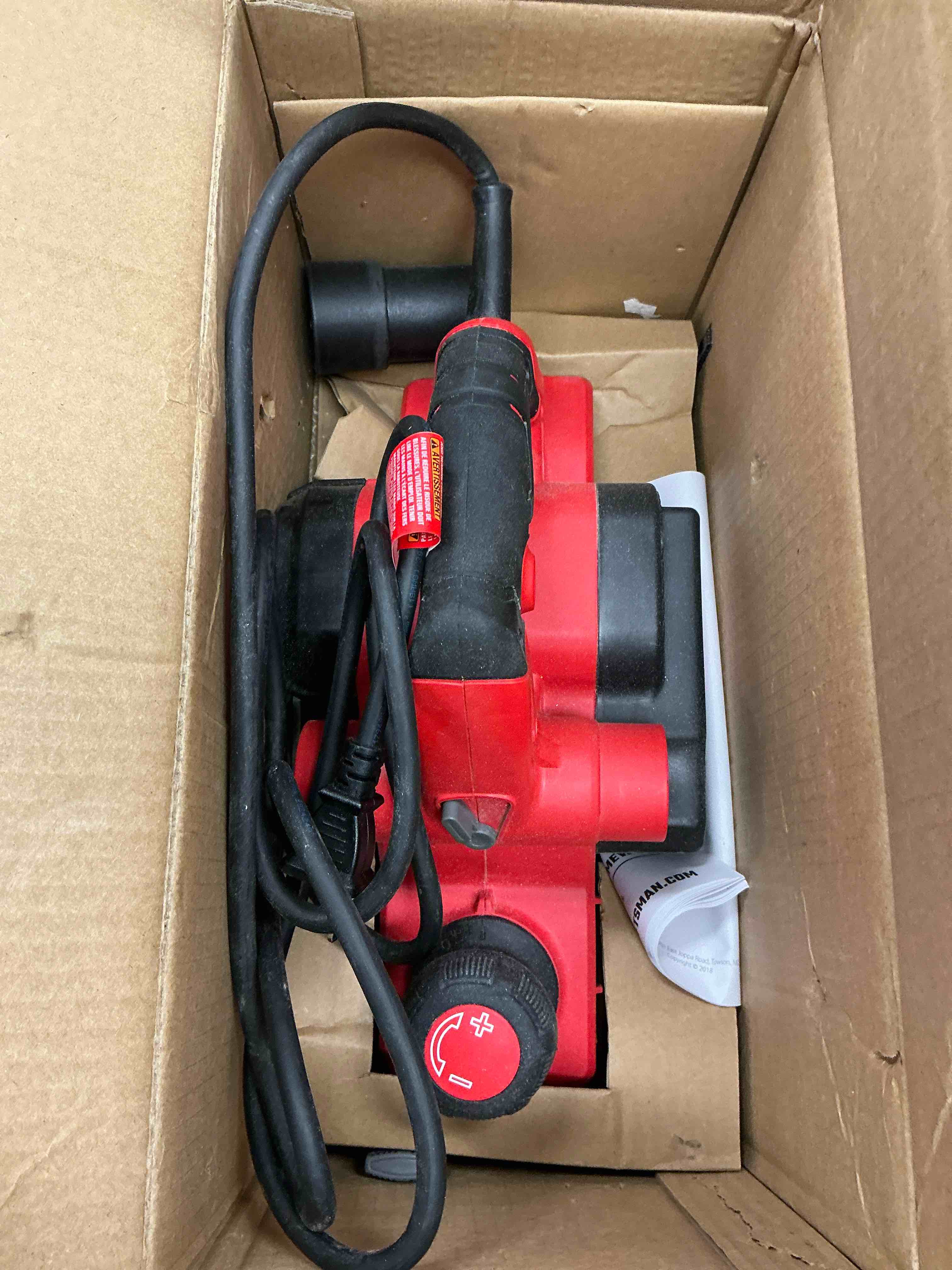 Condition photo showing Good Condition for craftsman 12.5-in w 6 -amp handheld planer
