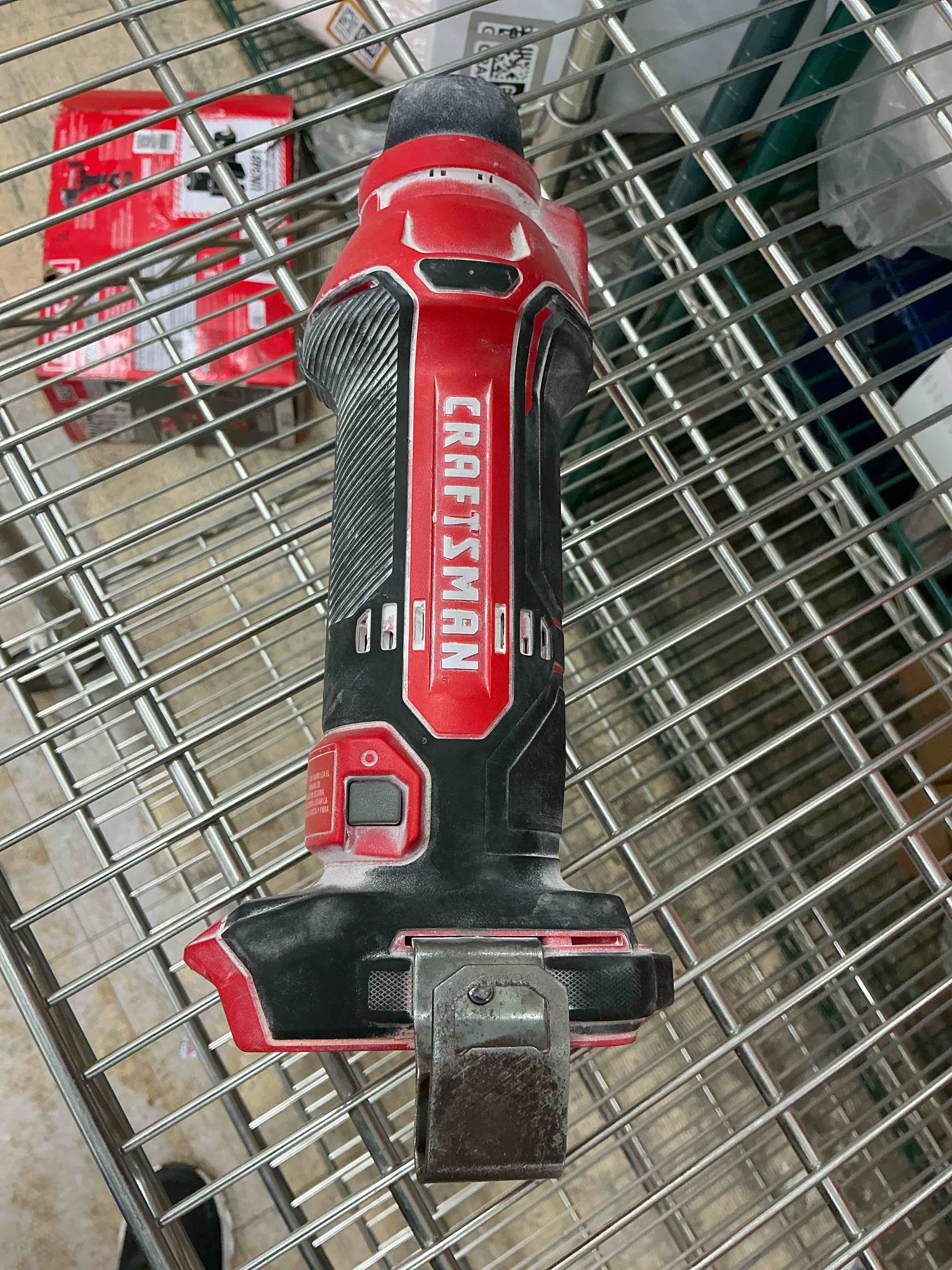 Condition photo showing As Is for craftsman v20 cutout tool 1-speed 20-volt max routing cordless rotary tool ( battery not included)
