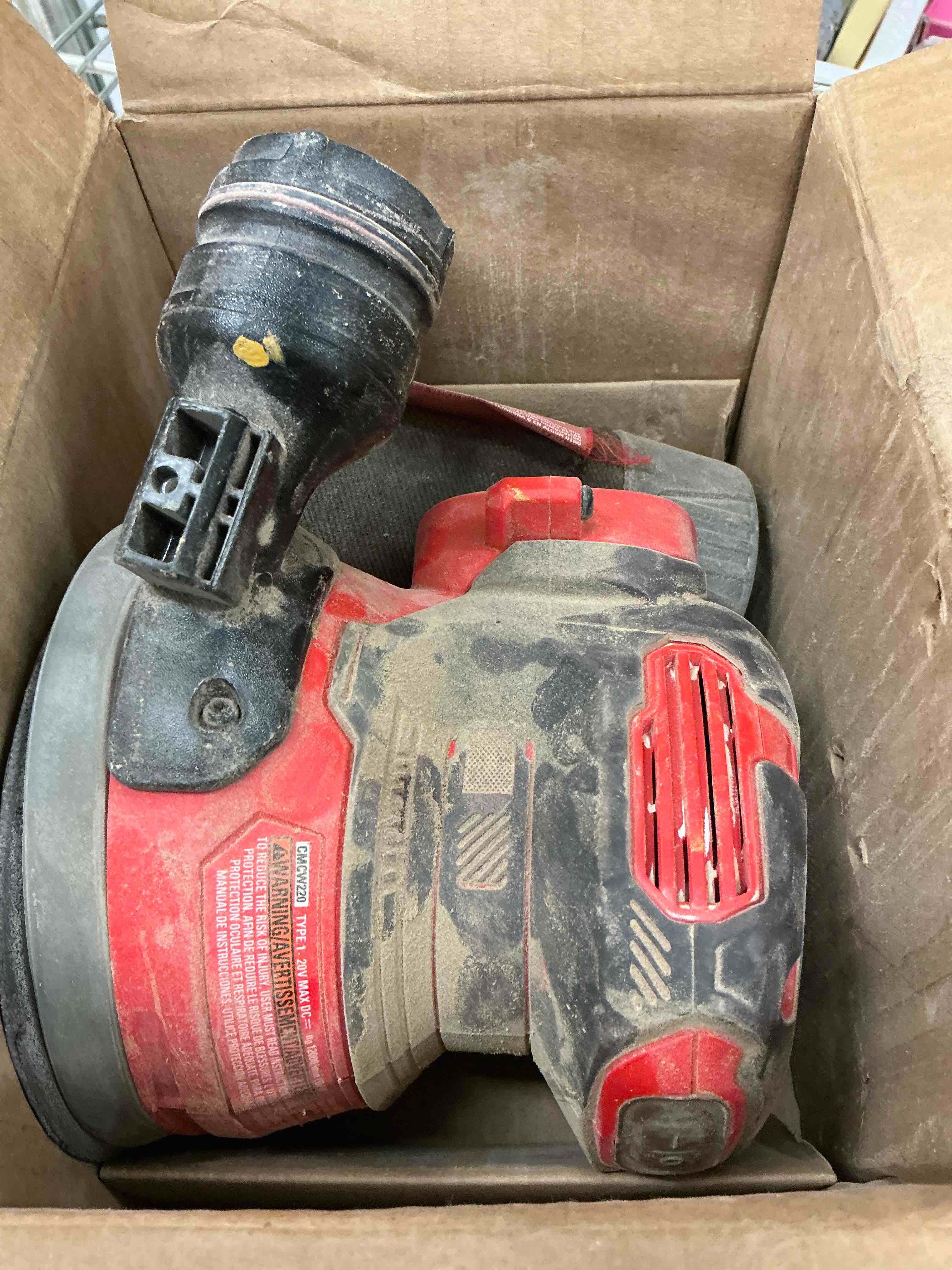 Condition photo showing Good Condition for craftsman v20 random orbit sander tool only (cmcw220b)