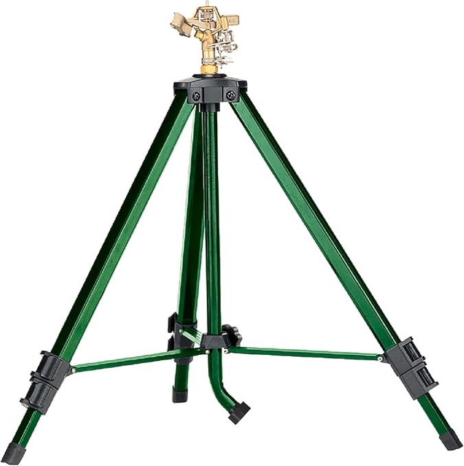 orbit sprinkler 5000-sq ft impulse tripod lawn sprinkler