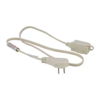 Condition photo showing Good Condition for utilitech 3-ft 16 / 2 light duty 2 prong white indoor extension power cord