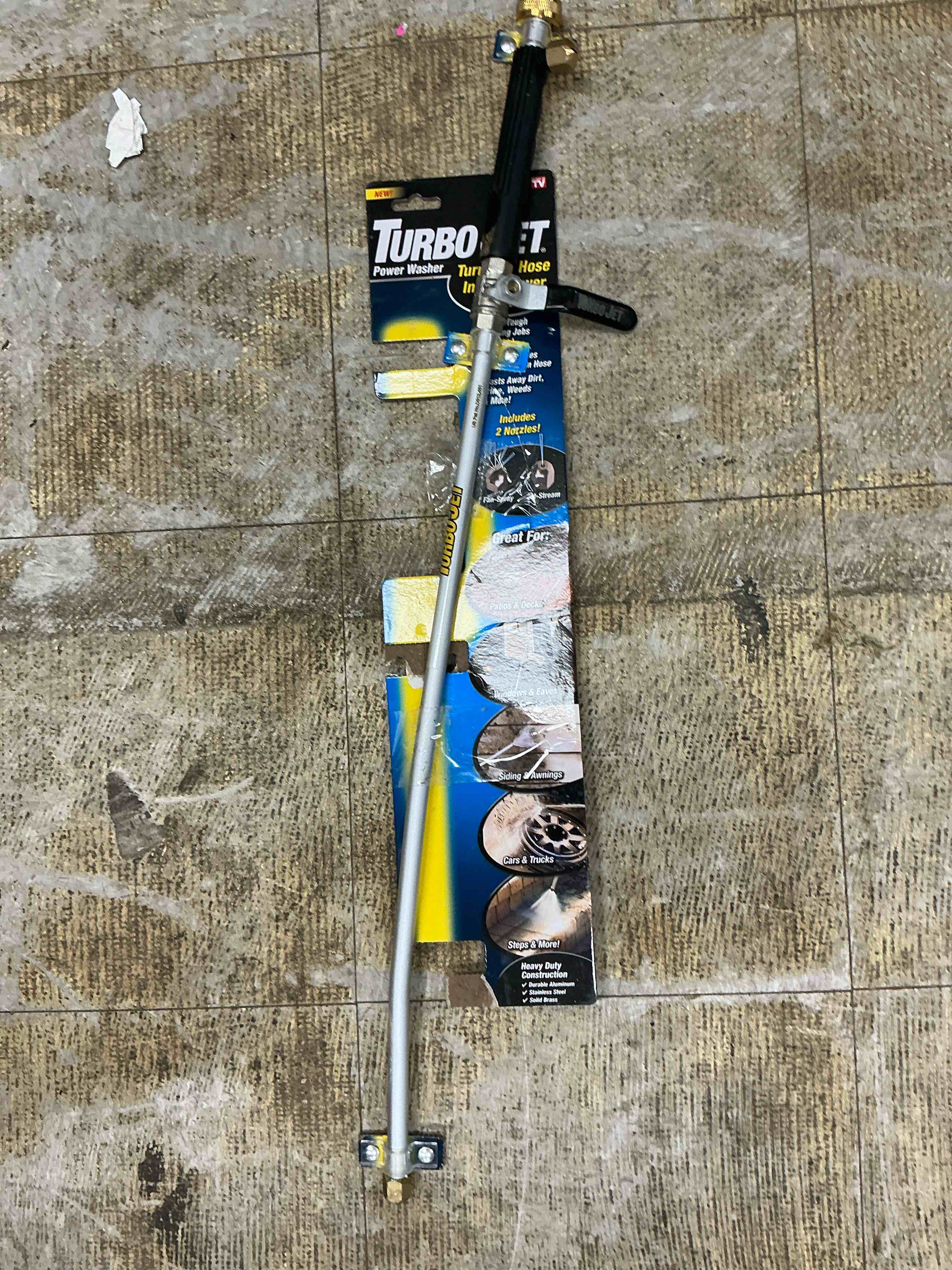 Condition photo showing Good Condition for turbo jet power washer high pressure spray nozzle