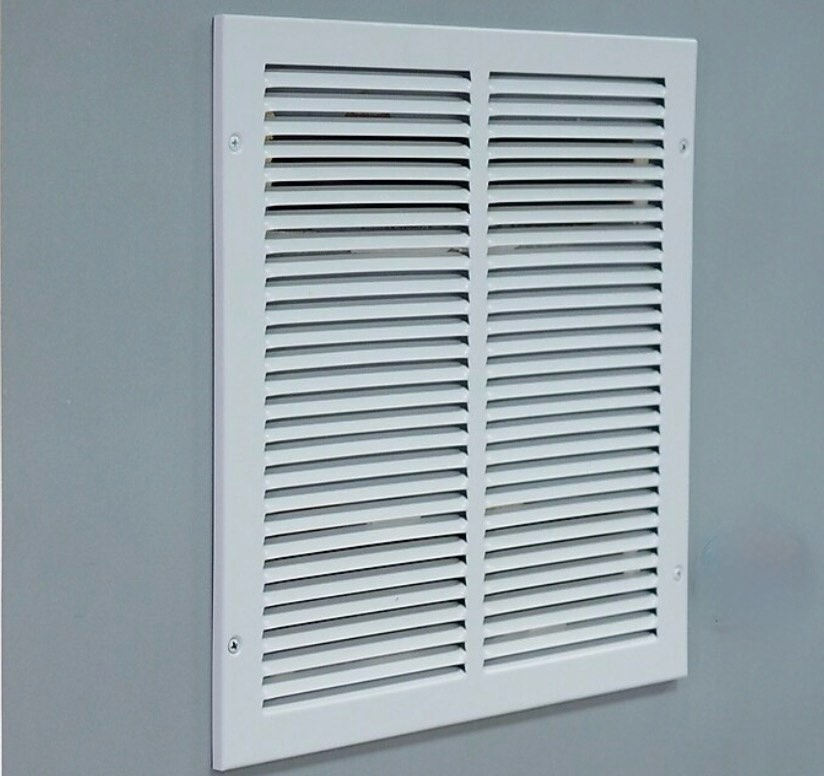 RELIABILT 20-in x 20-in Steel White Sidewall/Ceiling Grille