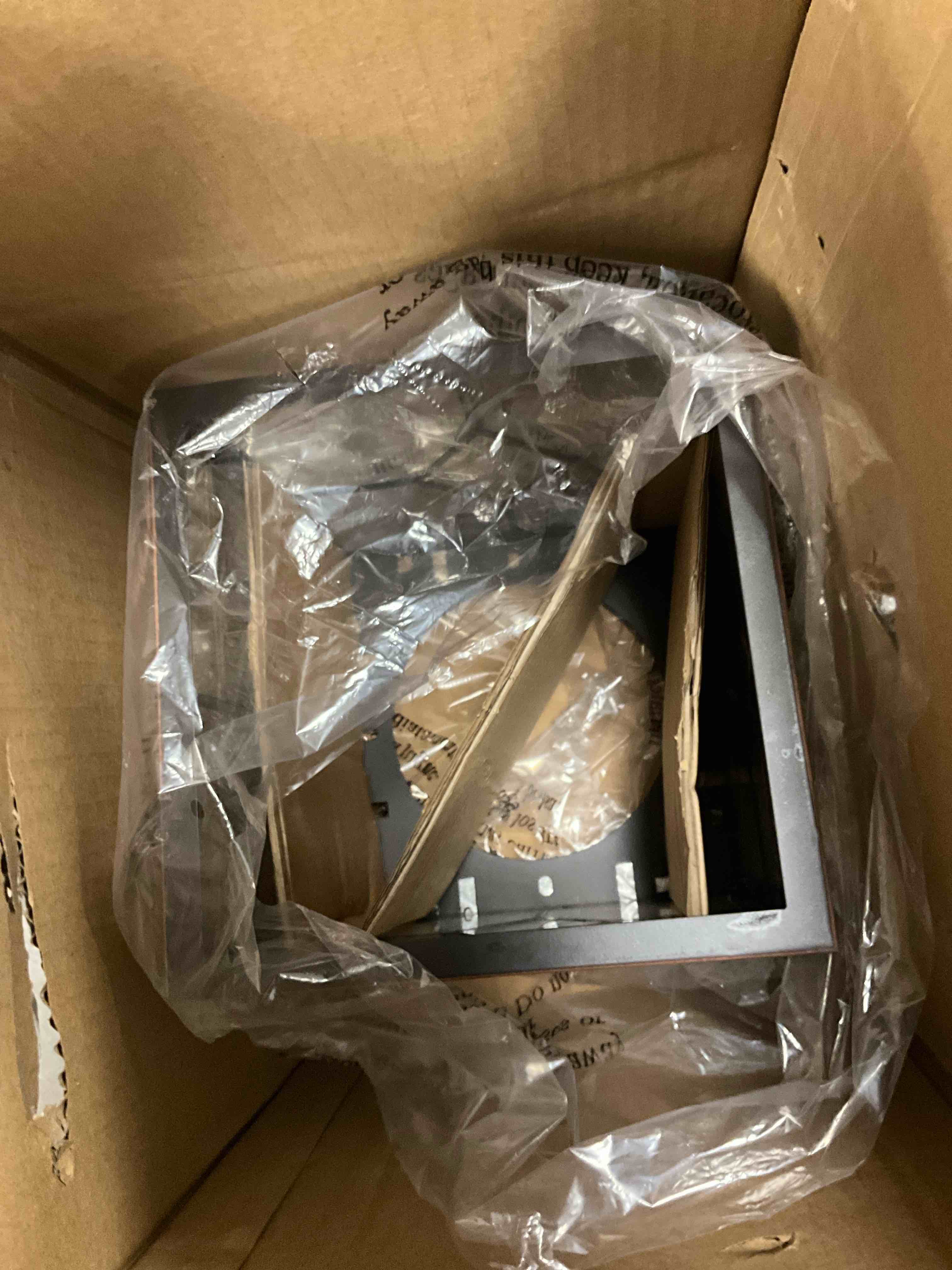 Condition photo showing Good Condition for project source litshire 1 -light 15.62-in h oil-rubbed bronze hardwired outdoor wall light