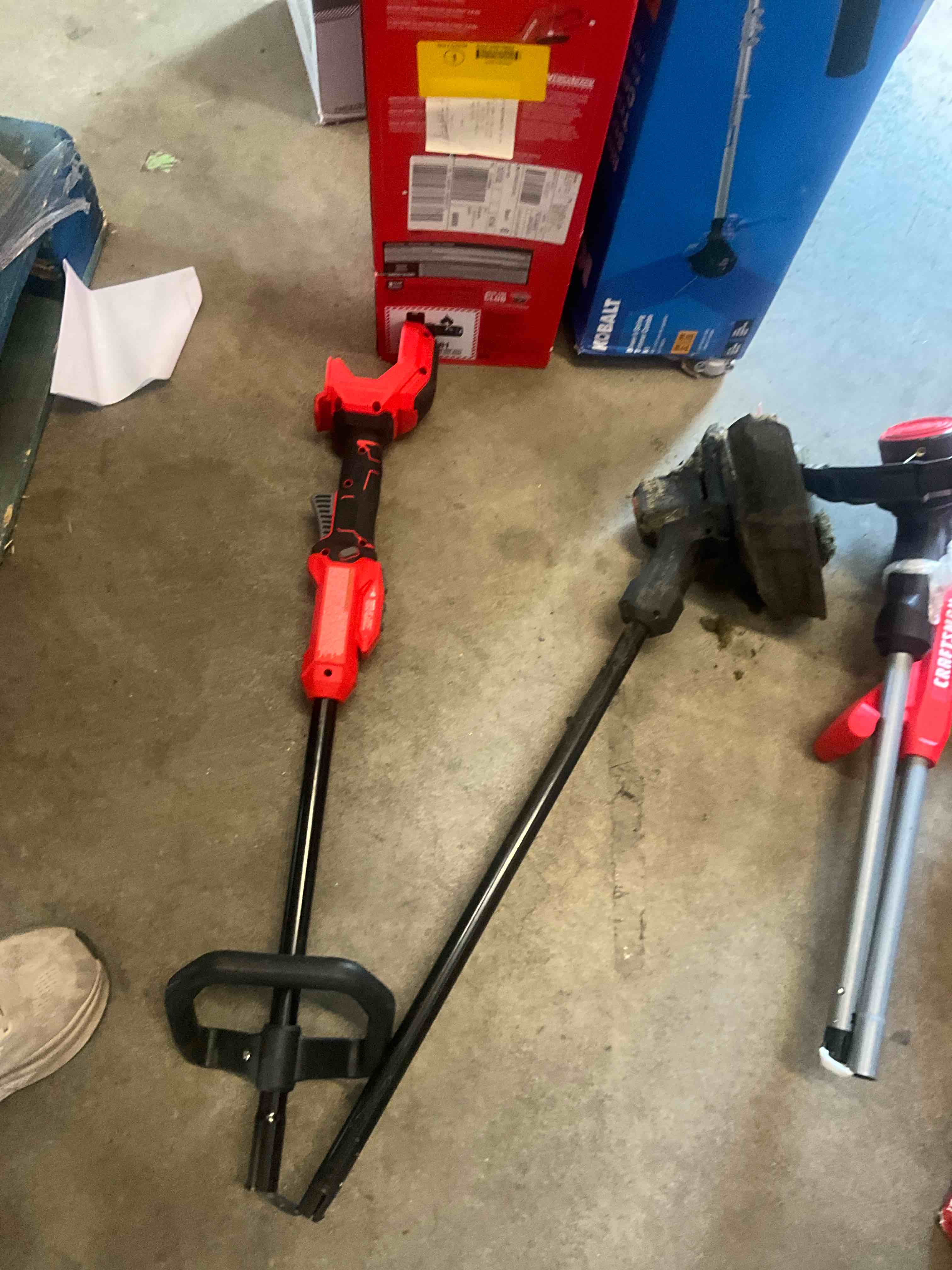Condition photo showing Good Condition for craftsman v20 brushless rp 20-volt max 13-in straight shaft battery string trimmer-tool only
