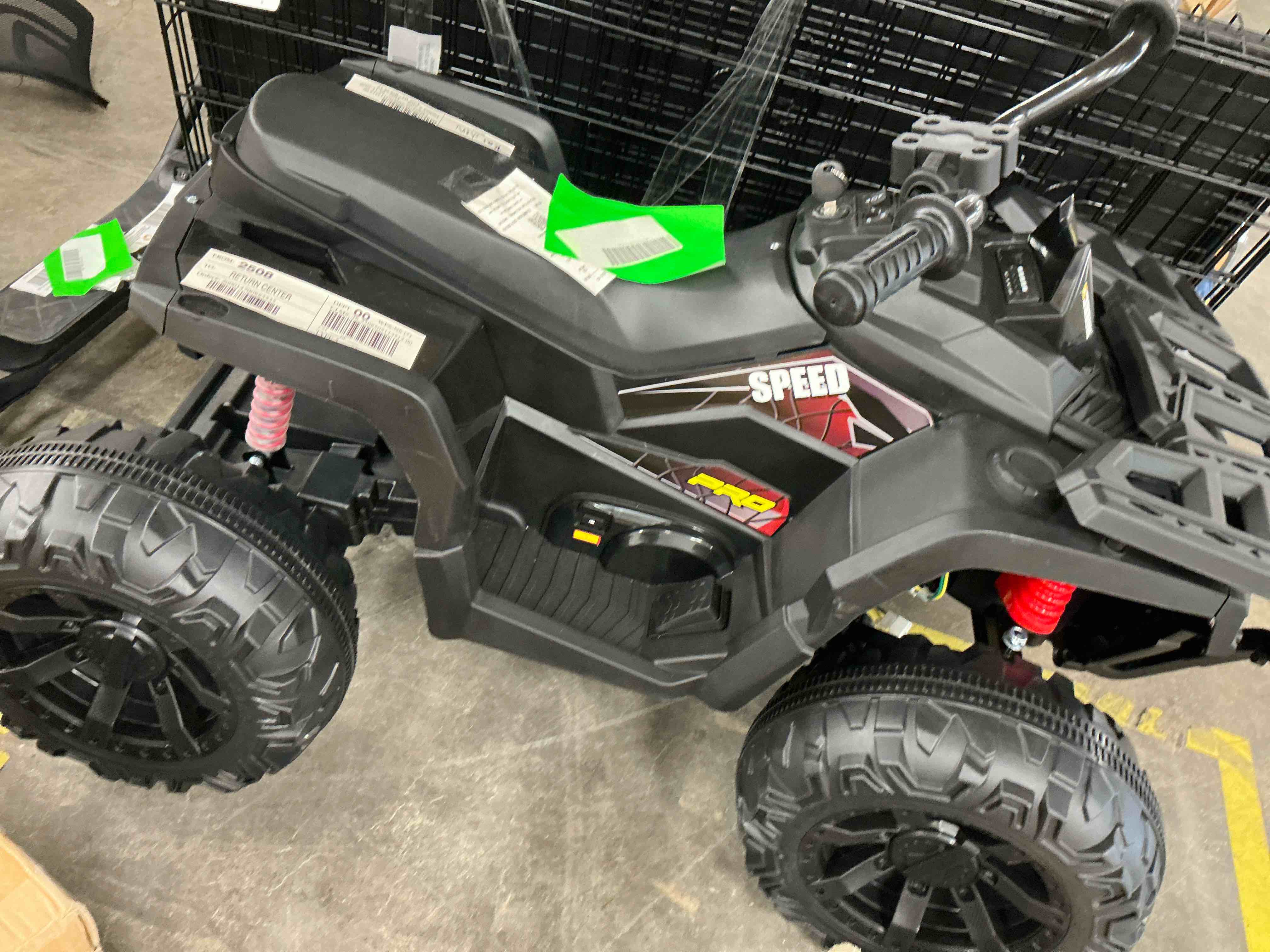 Condition photo showing Good Condition for hikiddo kids atv 4-wheeler, 24 volt 4wd ride on toys for big kids w/ 2 seater, 4x200w motor, 5.6mph max speed -black