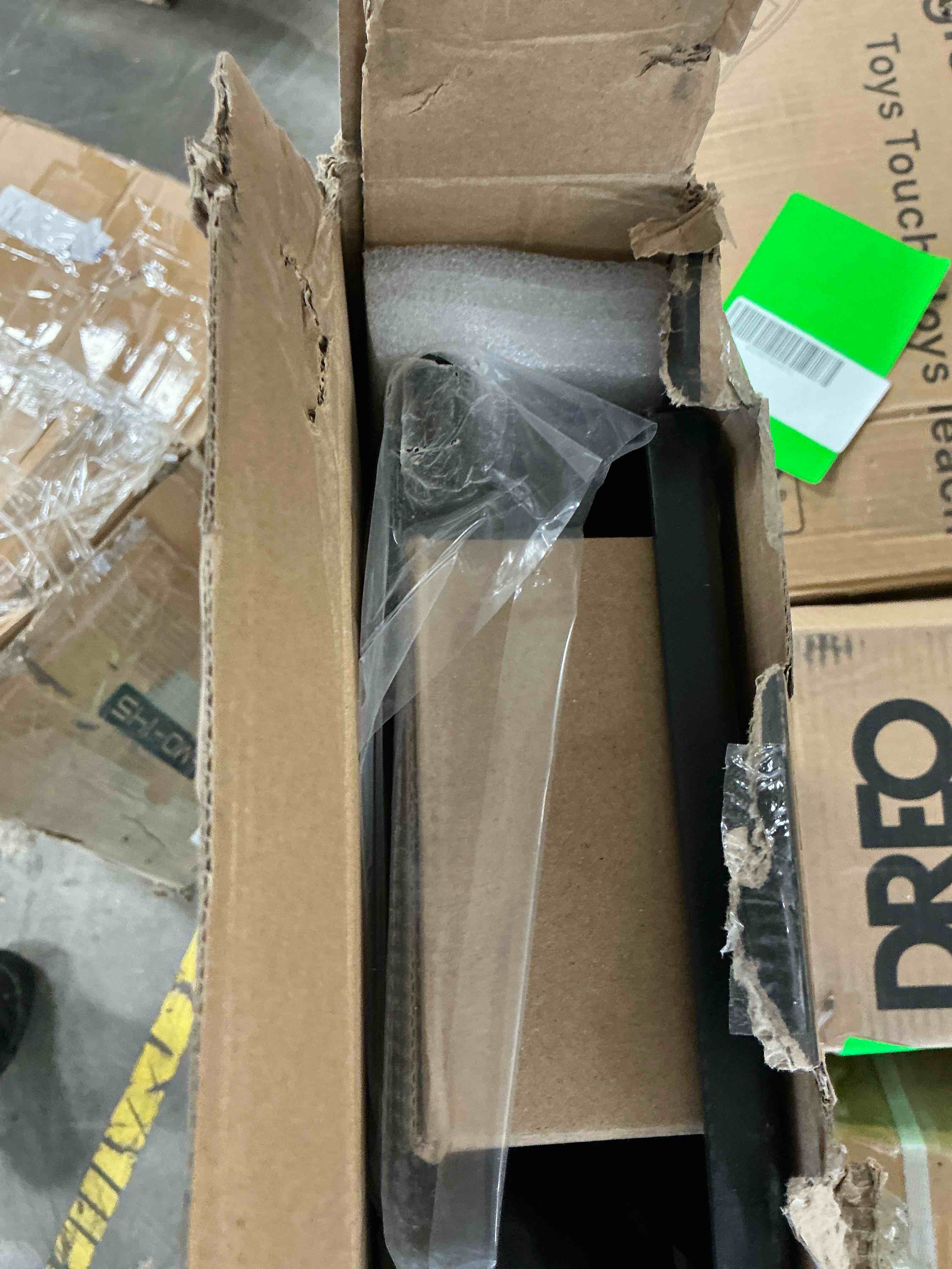 Condition photo showing New/Like New for mountftv full motion tv mount for 42-97" tvs, max 800x400mm, holds up to 165 lbs, fits 16?/18?/24? wood studs, tv wall mount bracket with dual articulating arms, swivel, tilt extension