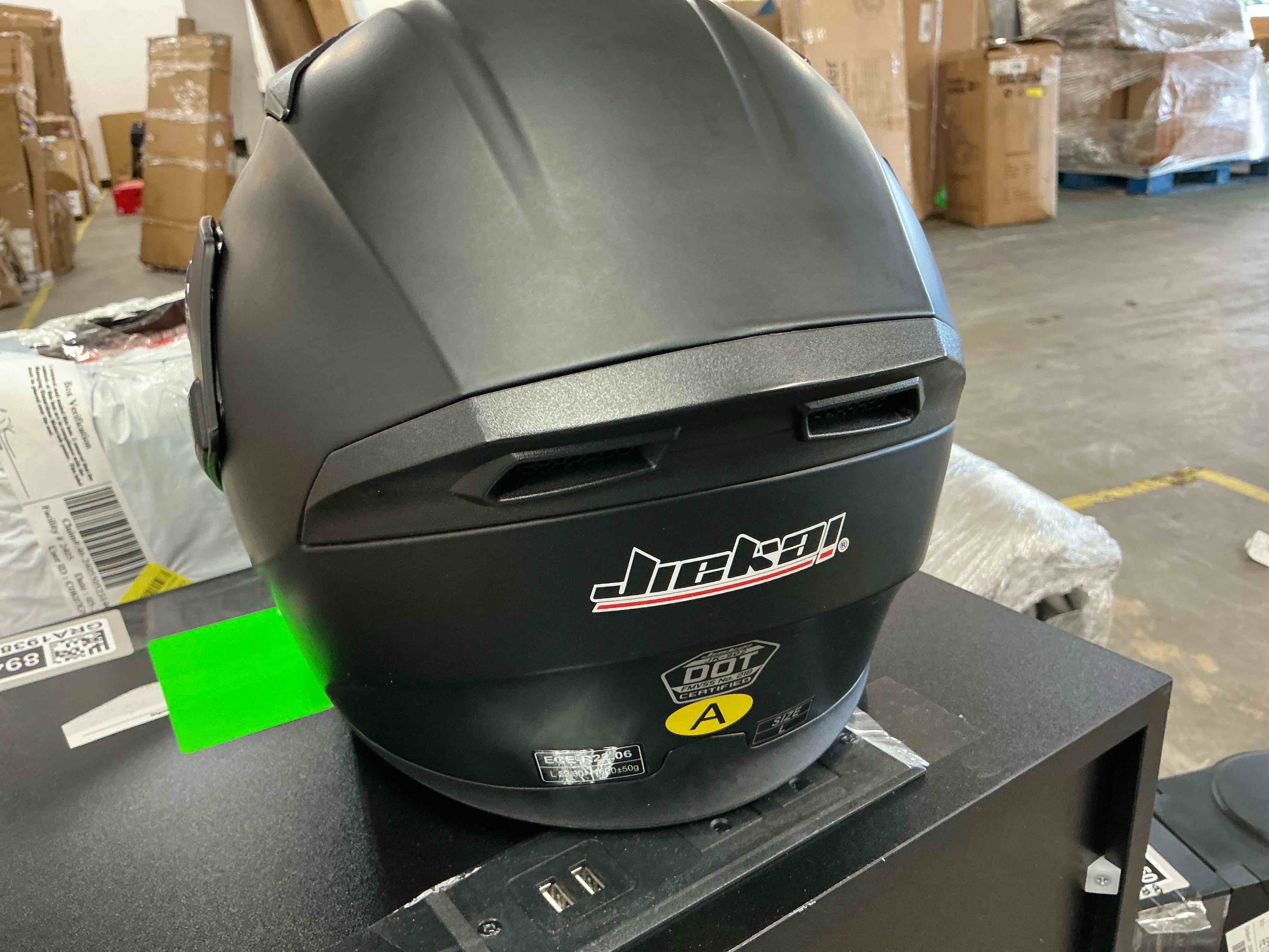 Condition photo showing Good Condition for full face motorcycle helmet dual visor sun shield flip up modular motocross dot approved helmets