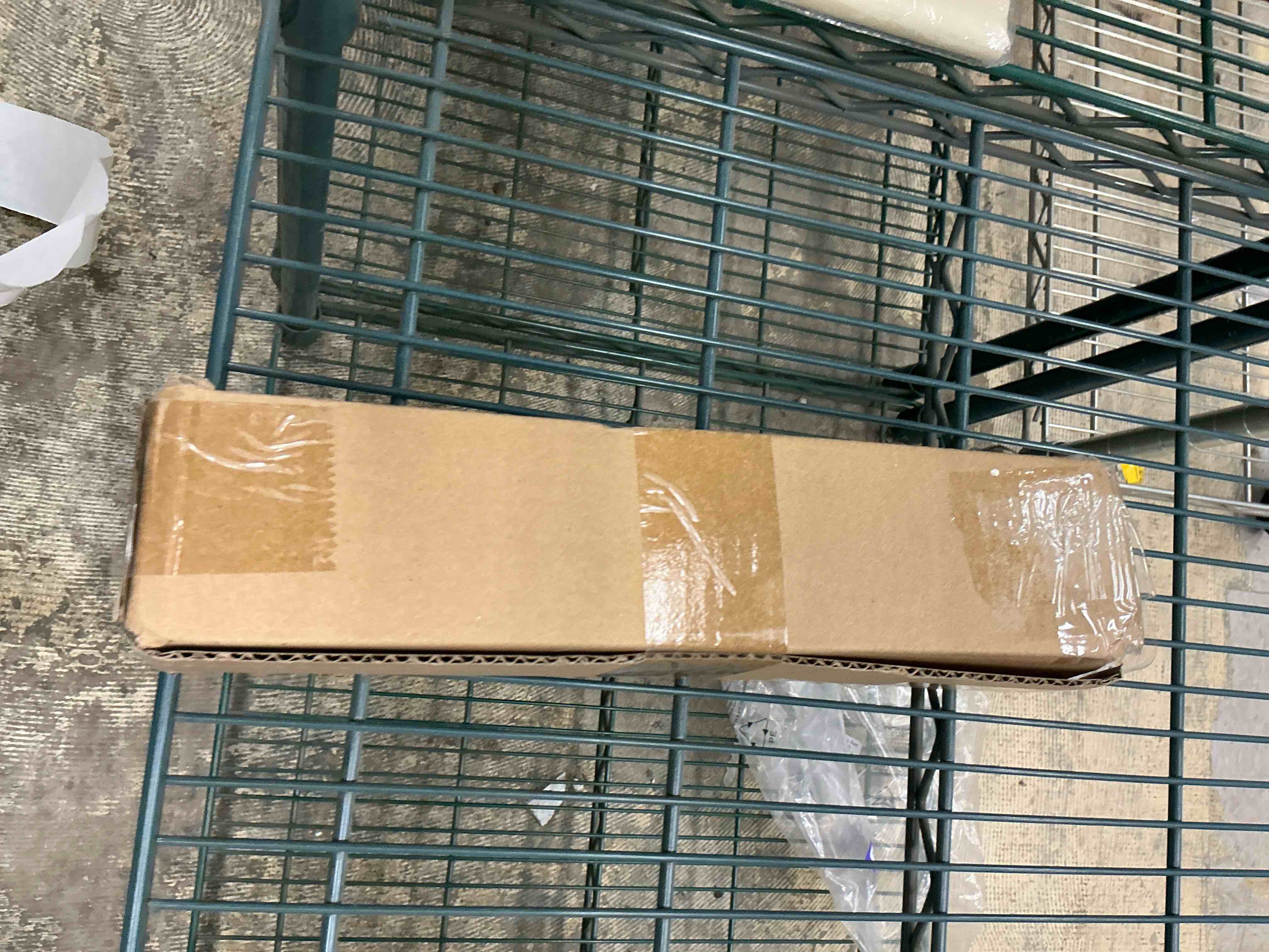 Condition photo showing New/Like New for lazblinds no tools no drill bamboo roller shades, cordless bamboo blinds, light filtering roll up blinds for windows, french door, porch or patio, 12'' w x 40'' h, ceylon light russet ceylon light russet 12'' w x 40'' h