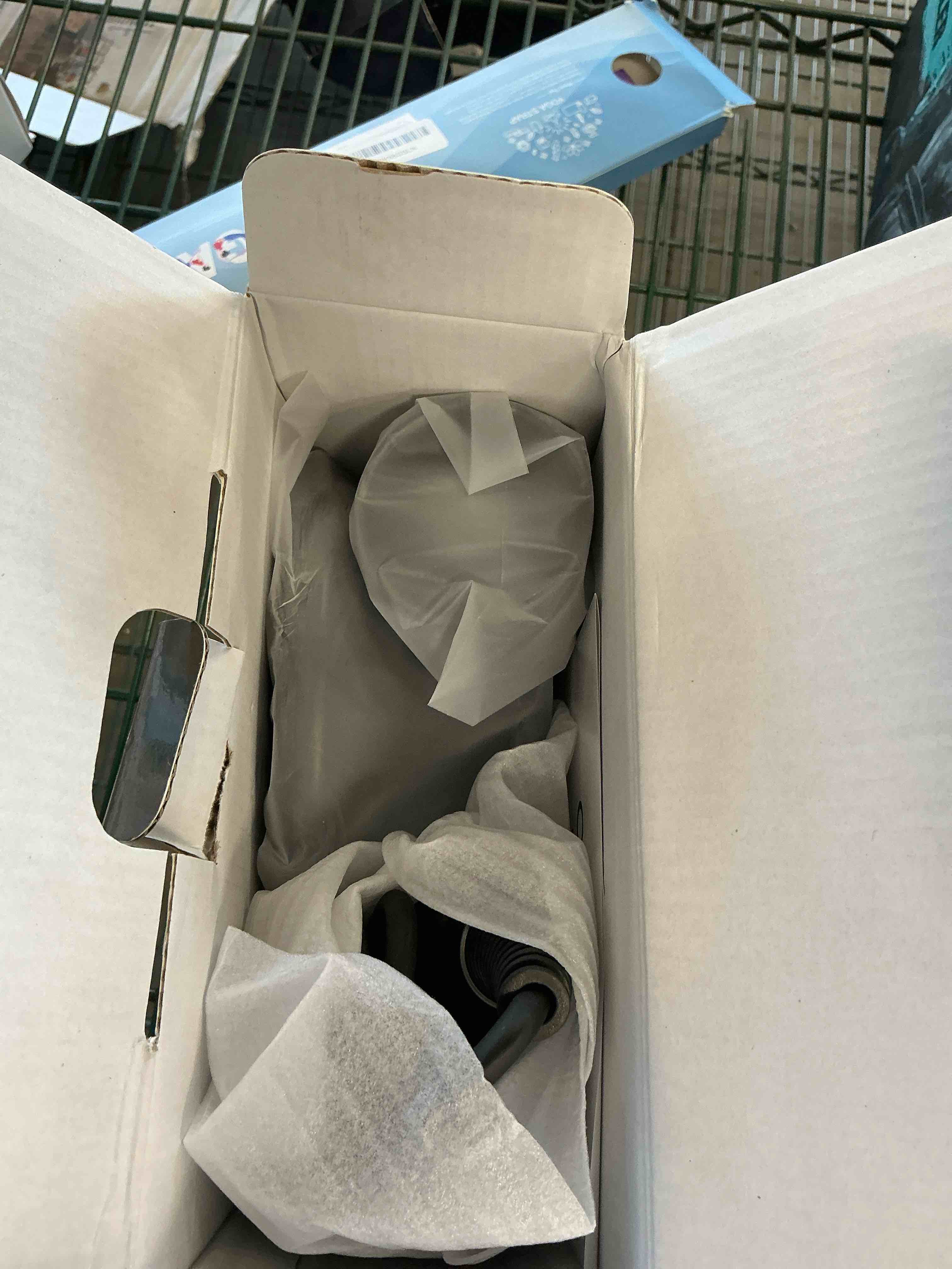 Condition photo showing New/Like New for CONFU Ionic Blow Dryer 1600W, Portable Lightweight Fast Drying Negative Ion Hairdryer Blowdryer, 3 Heat Settings & Infinity Speed, with Diffuser and Concentrator Nozzle for Home & Travel Grey