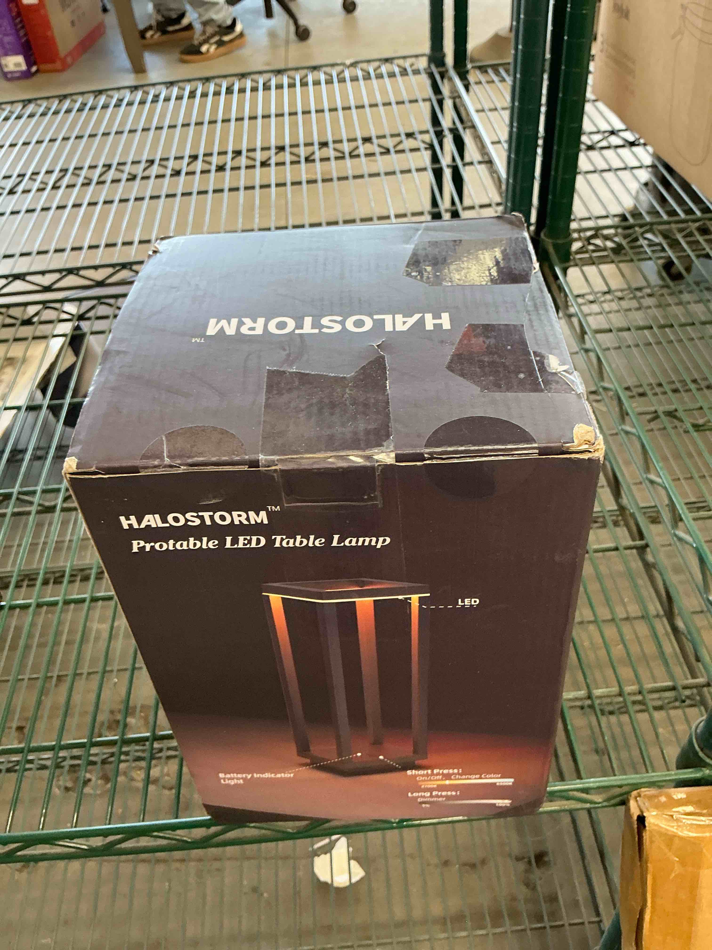 Condition photo showing New/Like New for 4 Pack Cordless Table Lamp Rechargeable, IP55 Waterproof, 60h Runtime Protable Outdoor Table Lamps, 3 Color Stepless Dimming Battery Powered Table Lamp for Dinner/Restaurant/Bedroom/Cafe 4 Moden