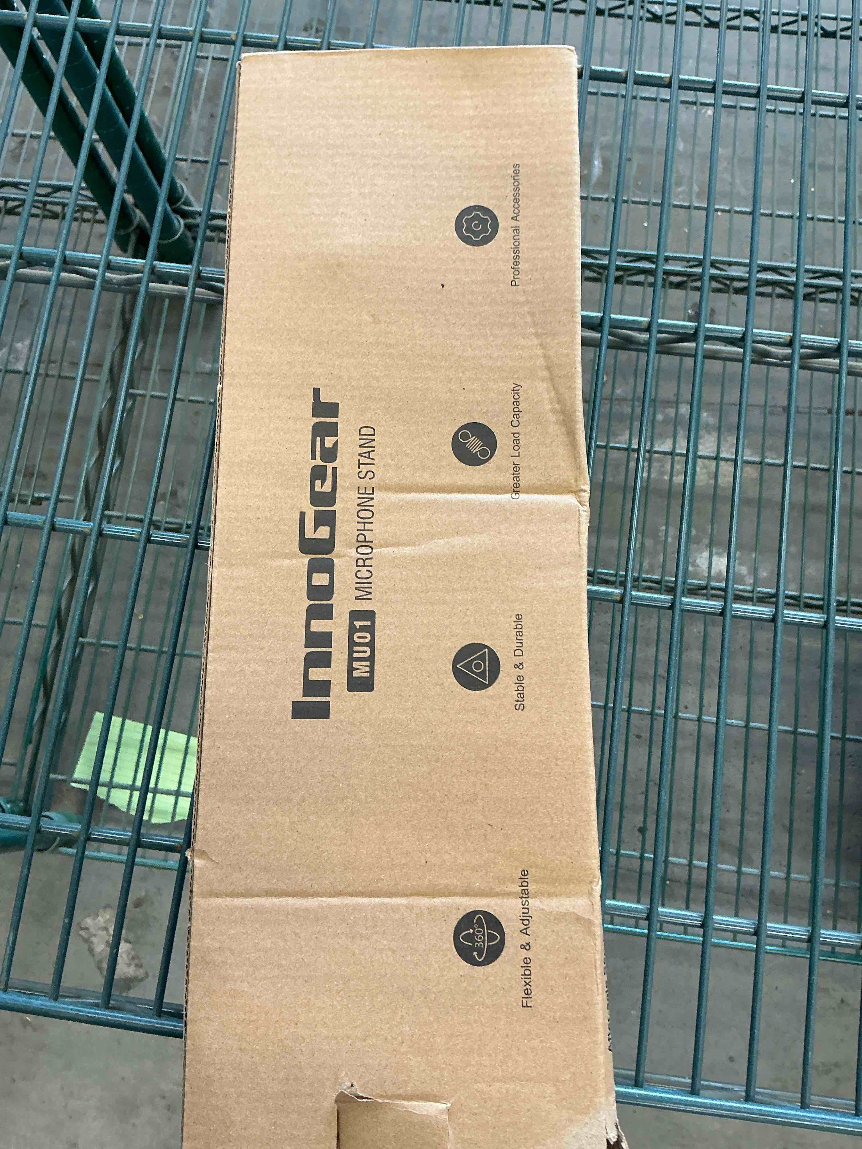 Condition photo showing New/Like New for InnoGear Boom Arm Microphone Mic Stand for Blue Yeti HyperX QuadCast SoloCast Snowball Fifine Shure SM7B and Other Mic, Black Black Standard Mic Arm