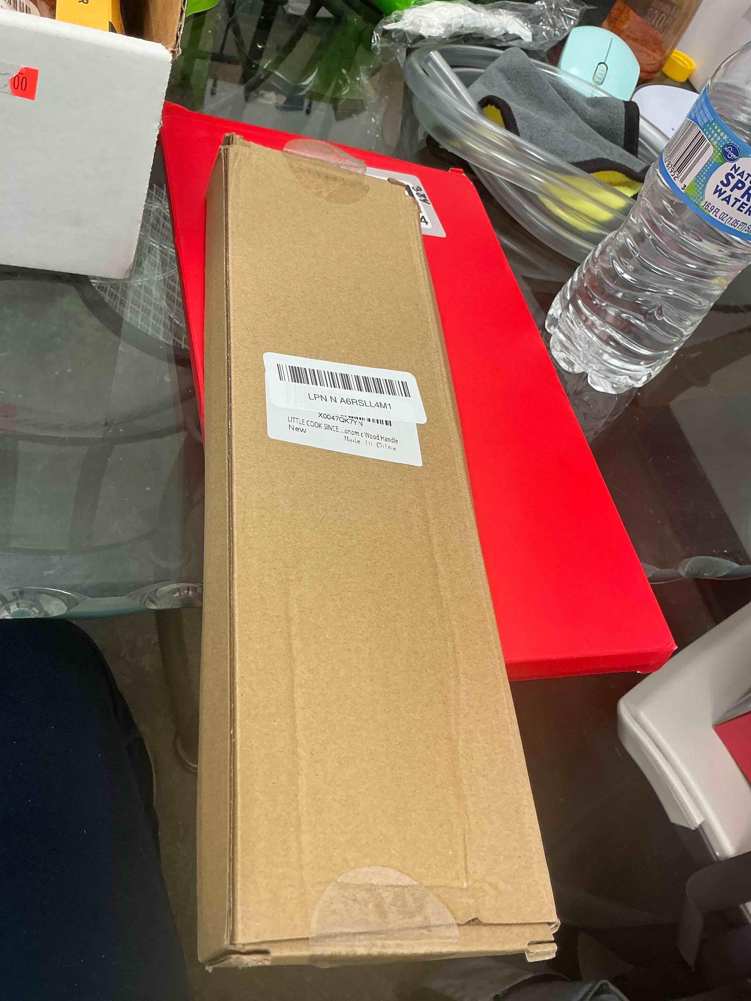 Condition photo showing Good Condition for 3PCS Chef Knife, Little Cook Chef Knife Set, Includes 7 inch Chef Knife, 7 inch Cleaver Knife and 4.5 inch Boning Knife, Premium Stainless Steel With Ergonomic Plastic Handle (Blackening technique)