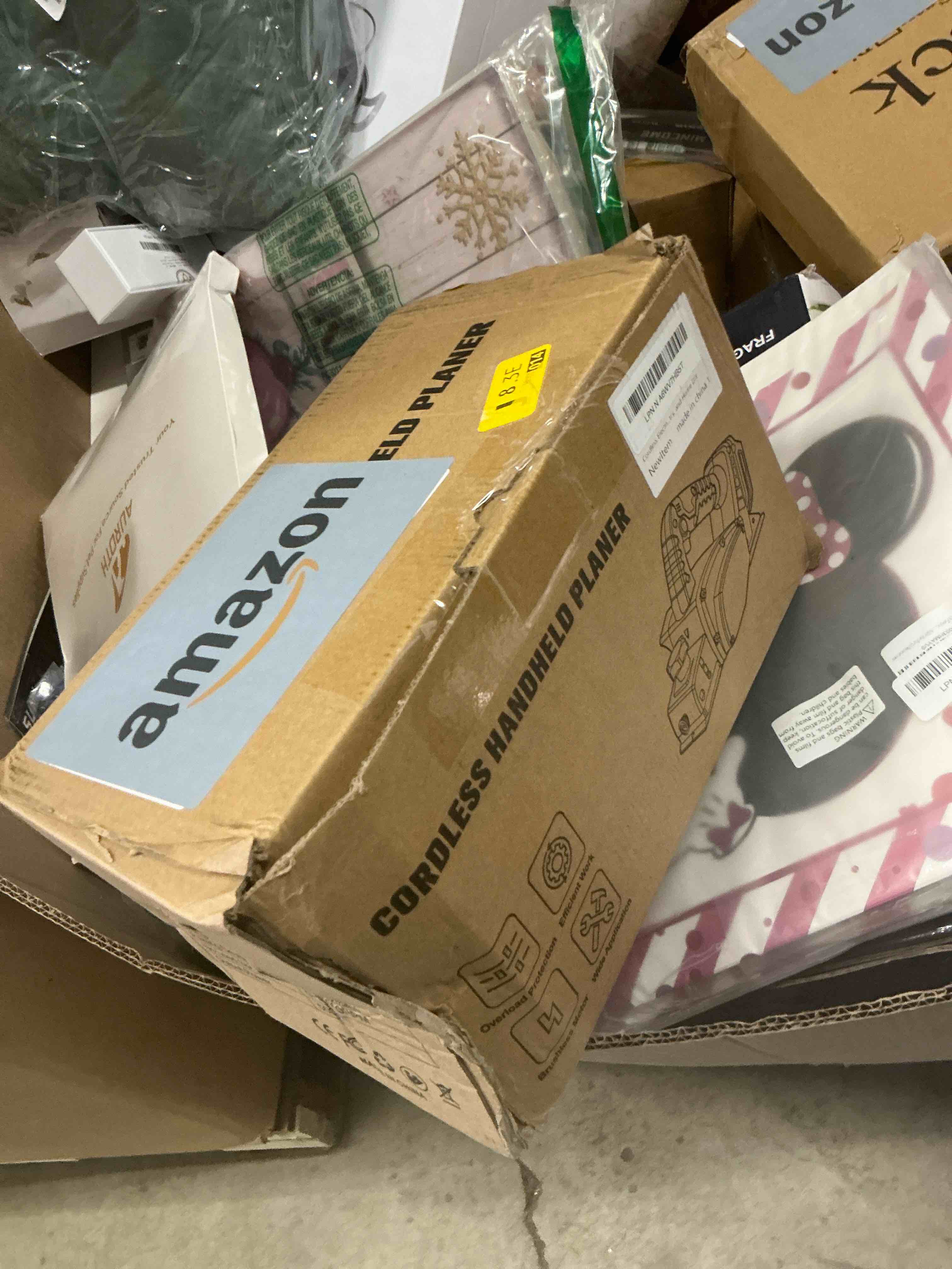 Condition photo showing New/Like New for Cordless Electric Hand Planer: 3-1/4-Inch Handheld Planer Compatible with Dewalt 20V Battery (No Battery) - 15000 RPM Power Wood Planer for Woodworking, Carpentry, and Home DIY For Dewalt Battery-tool only
