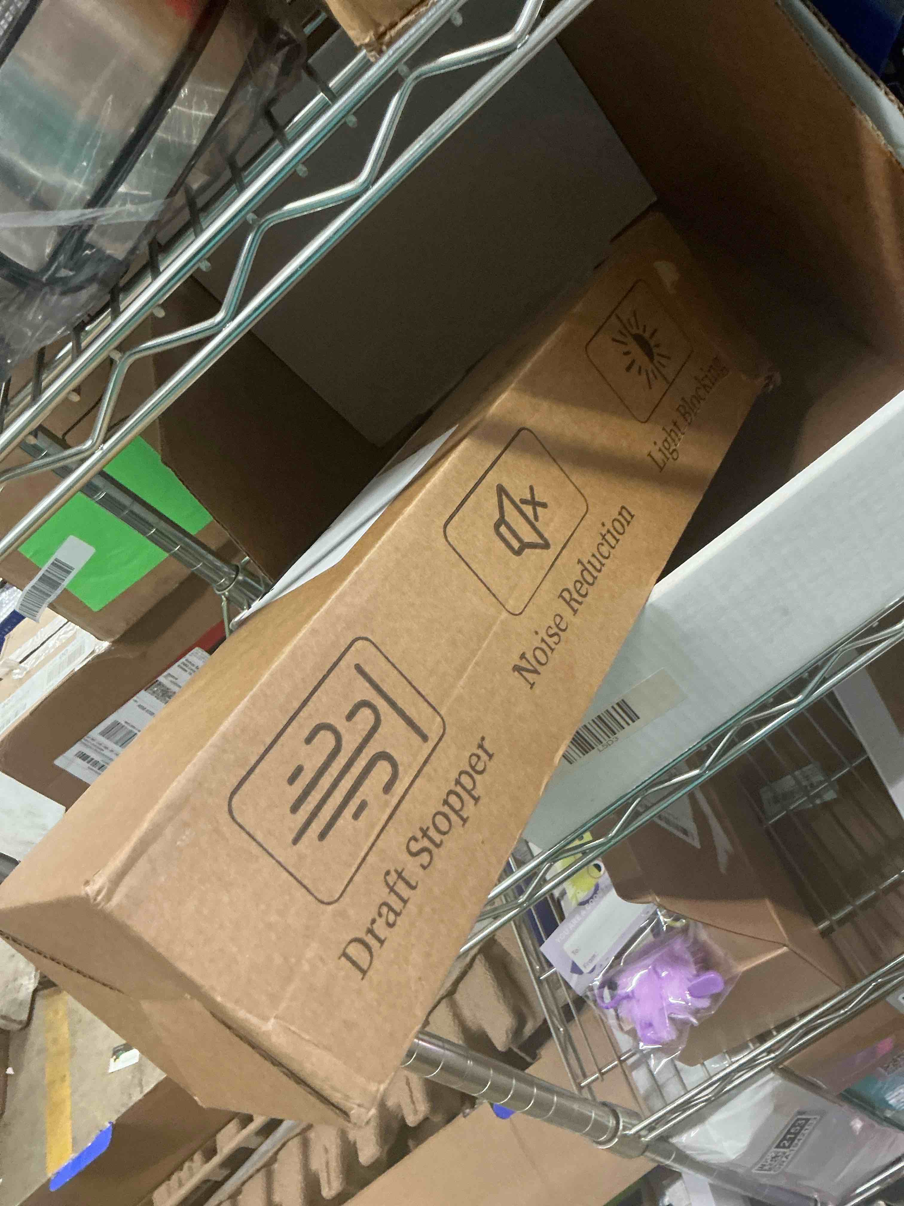 Condition photo showing Good Condition for Door Draft Stopper for Bottom of Door, Upgraded Under Door Gap Filler for Big Gap, No Folding Required, Flexible Installation Door Sweep soundproofing Strip for Home & Apartment, 28-32in, Black Black 28-32in