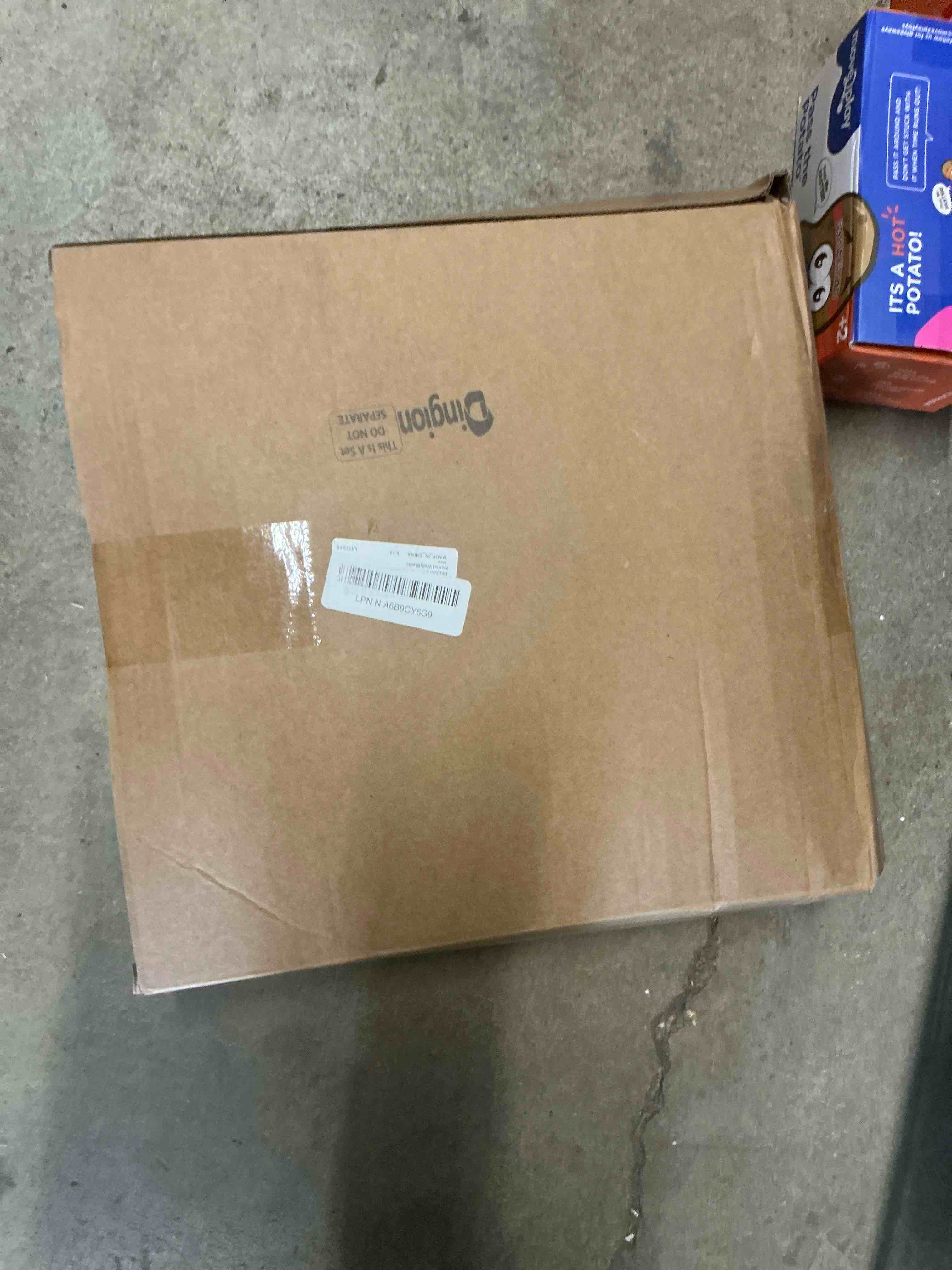 Condition photo showing Good Condition for Dingion 2 Pcs Artificial Norfolk Pine Garlands, Each 6 FT Realistic Texture Artificial Faux Dense Greenery Garland for Home Table Mantle Garden Wedding Arch Floral Decor (Black,Dense)