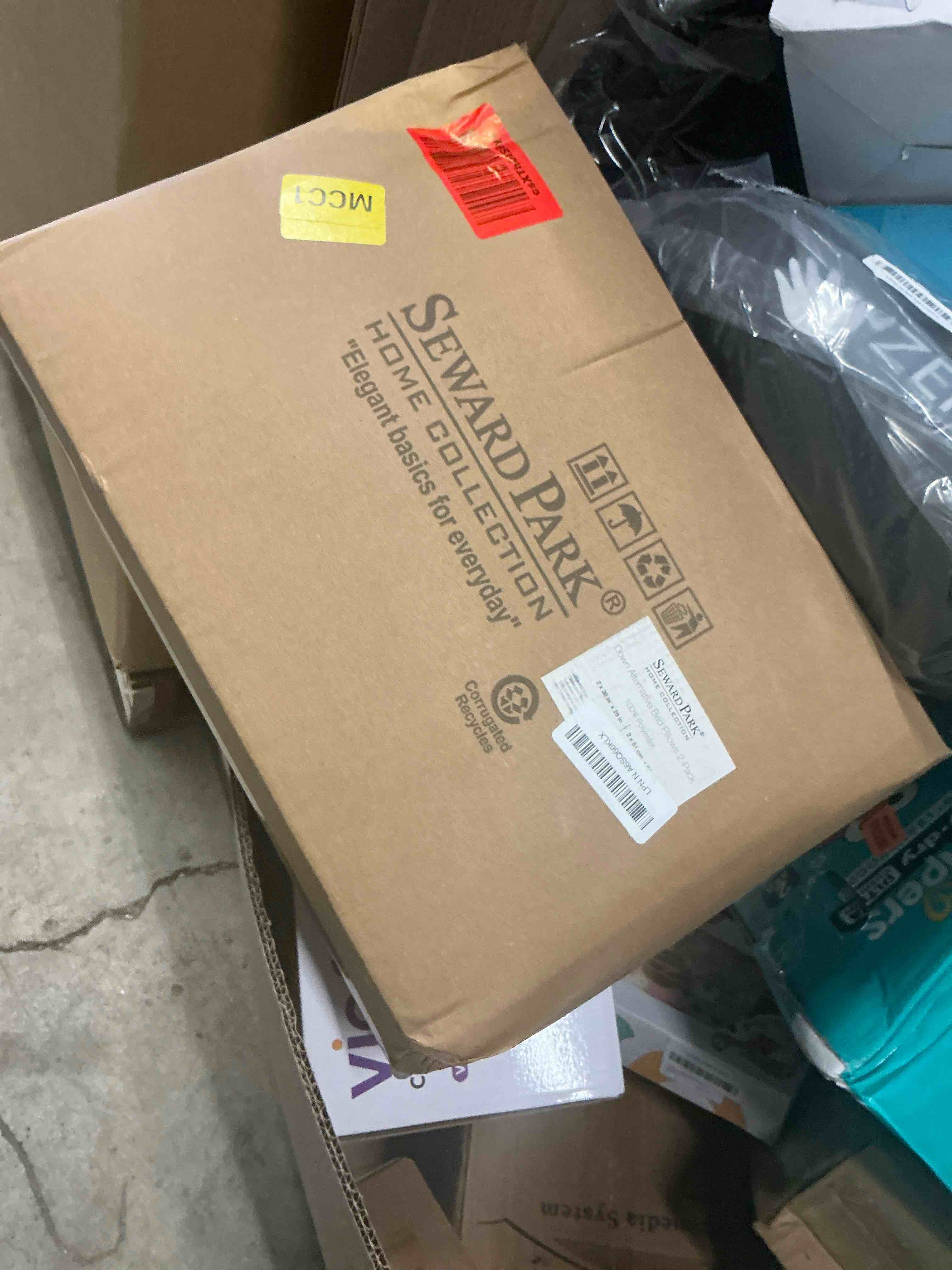 Condition photo showing Good Condition for Seward Park Bed Pillow Standard Size Set of 2, Shams Insert 20 x 26 inch, Down Alternative Cooling Pillows for Stomach, Side or Back Sleeper Standard (Pack of 2)