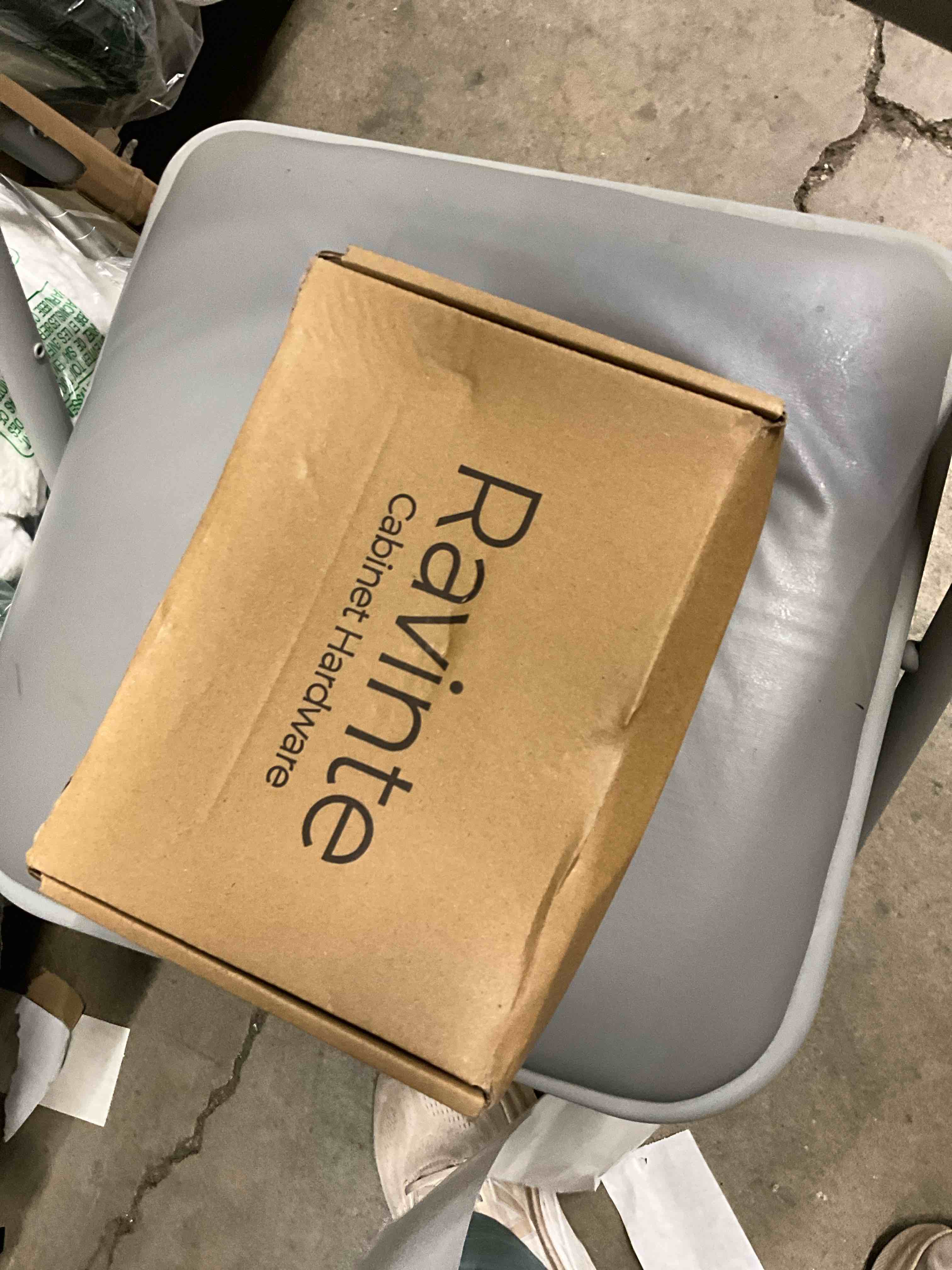 Condition photo showing Good Condition for Ravinte 20 Pack Stainless Steel Kitchen Cabinet Handles Brushed Nickel Cabinet Pulls Kitchen Drawer Handles Sleek Dresser Drawer Pulls with 7-1/2 inch Hole Center Satin Nickel Cabinet Hardware 20 8 in (7-1/2 in Hole Center)