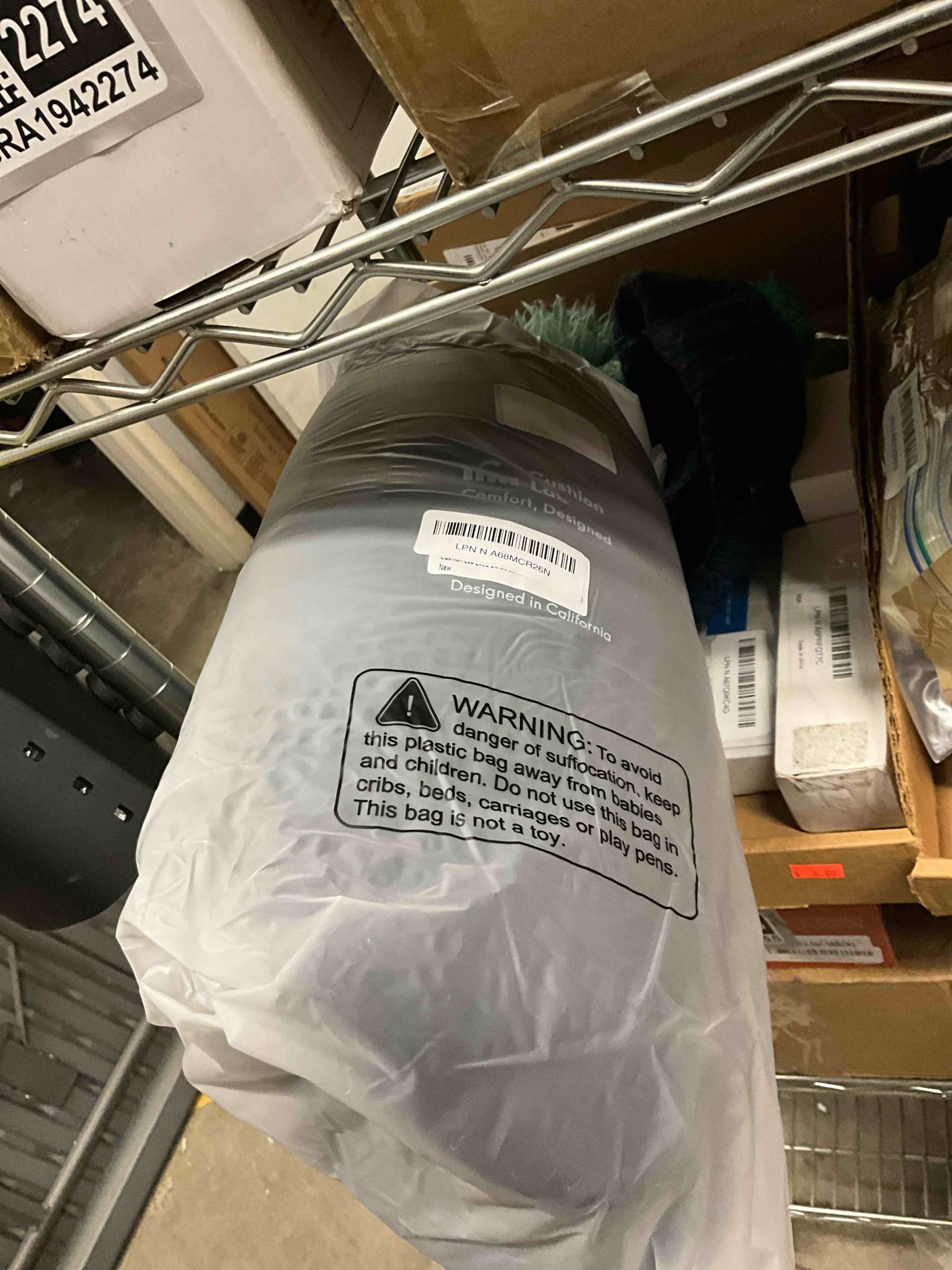 Condition photo showing Good Condition for C CUSHION LAB Extra Dense Lumbar Pillow - Patented Ergonomic Multi-Region Firm Back Support for Lower Back Pain Relief - Lumbar Support Cushion with Strap for Office Chair, Car, Sofa, Plane - Black