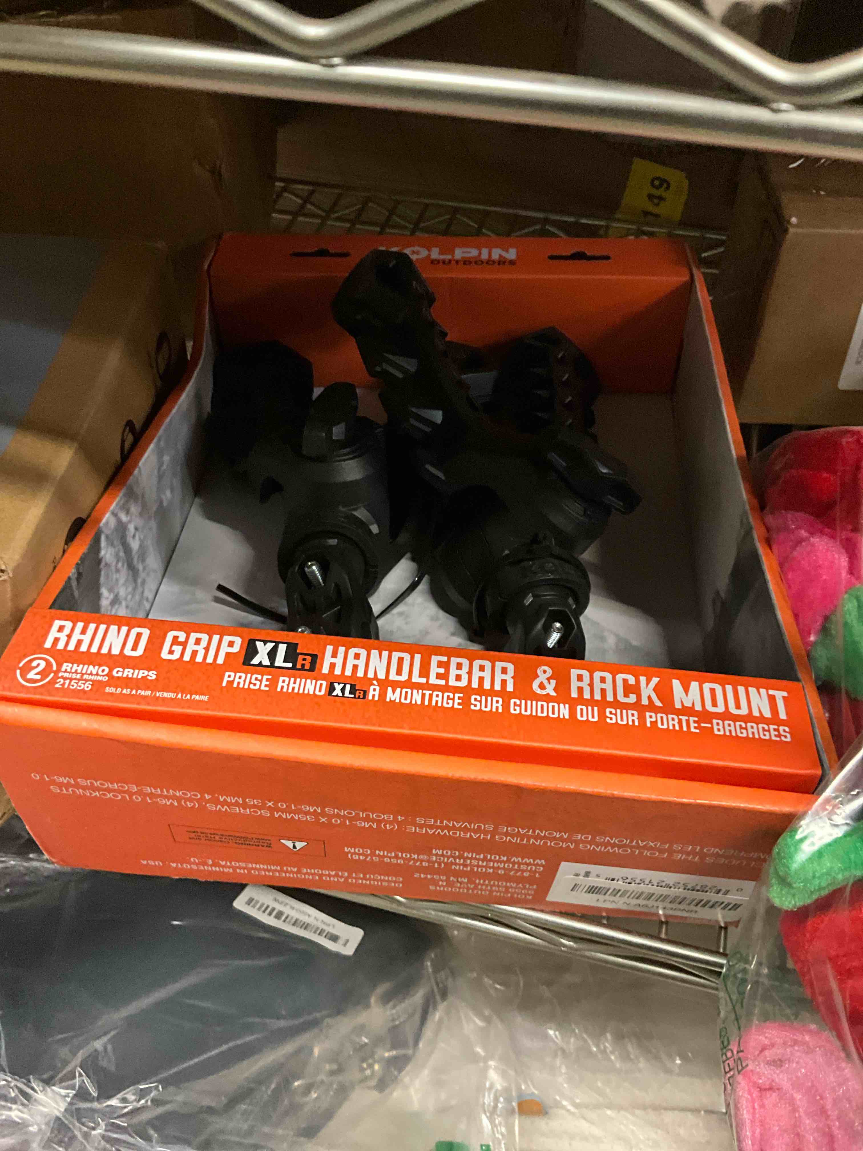 Condition photo showing Good Condition for Kolpin Rhino Grip XLR Bar Mount, Black