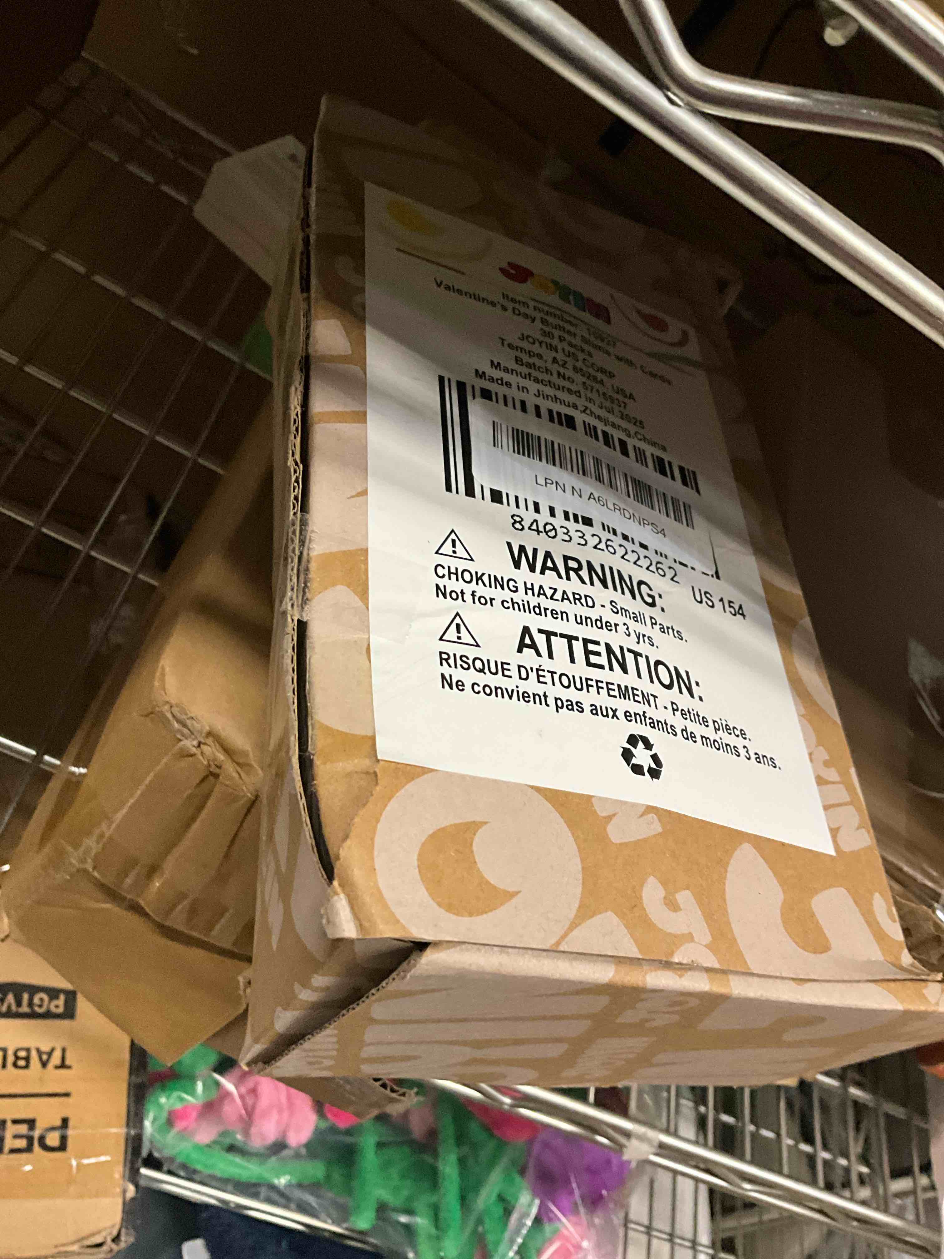 Condition photo showing Good Condition for JOYIN 30 Packs Valentines Day Cards with Butter Slime, 6 Colors Slime Party Favors, Stress Relief Fidget Toys and Gift Cards for Kids Valentine's Day Classroom Exchange Prizes