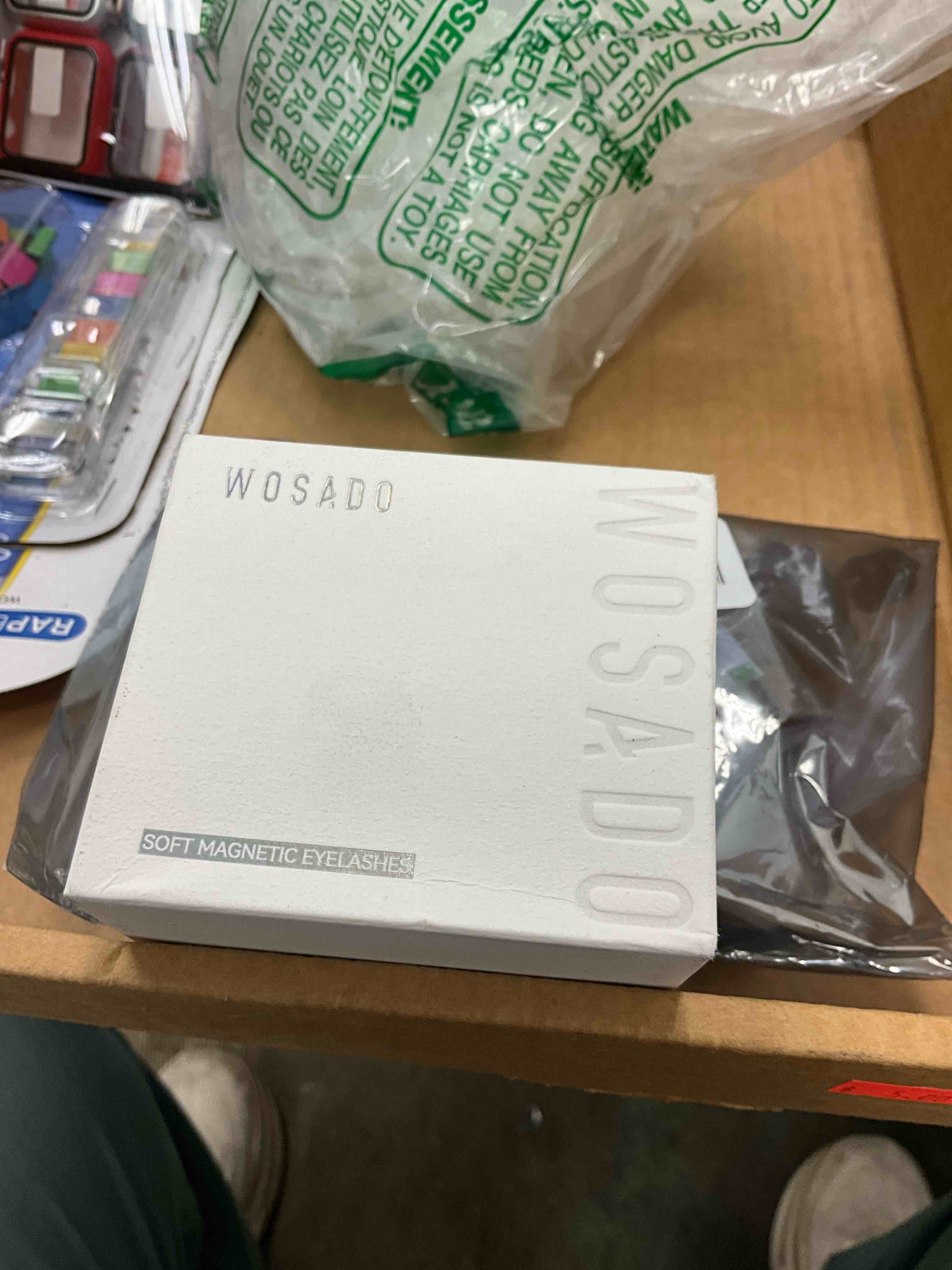 Condition photo showing Good Condition for WOSADO Soft Magnetic Eyelashes Kit with Applicator, [Daisy] 22mm Reusable Glue-free Wispy Magnetic Lashes, Cruelty-free False Lashes, Waterproof, Lightweight, Suit for Heavy Makeup