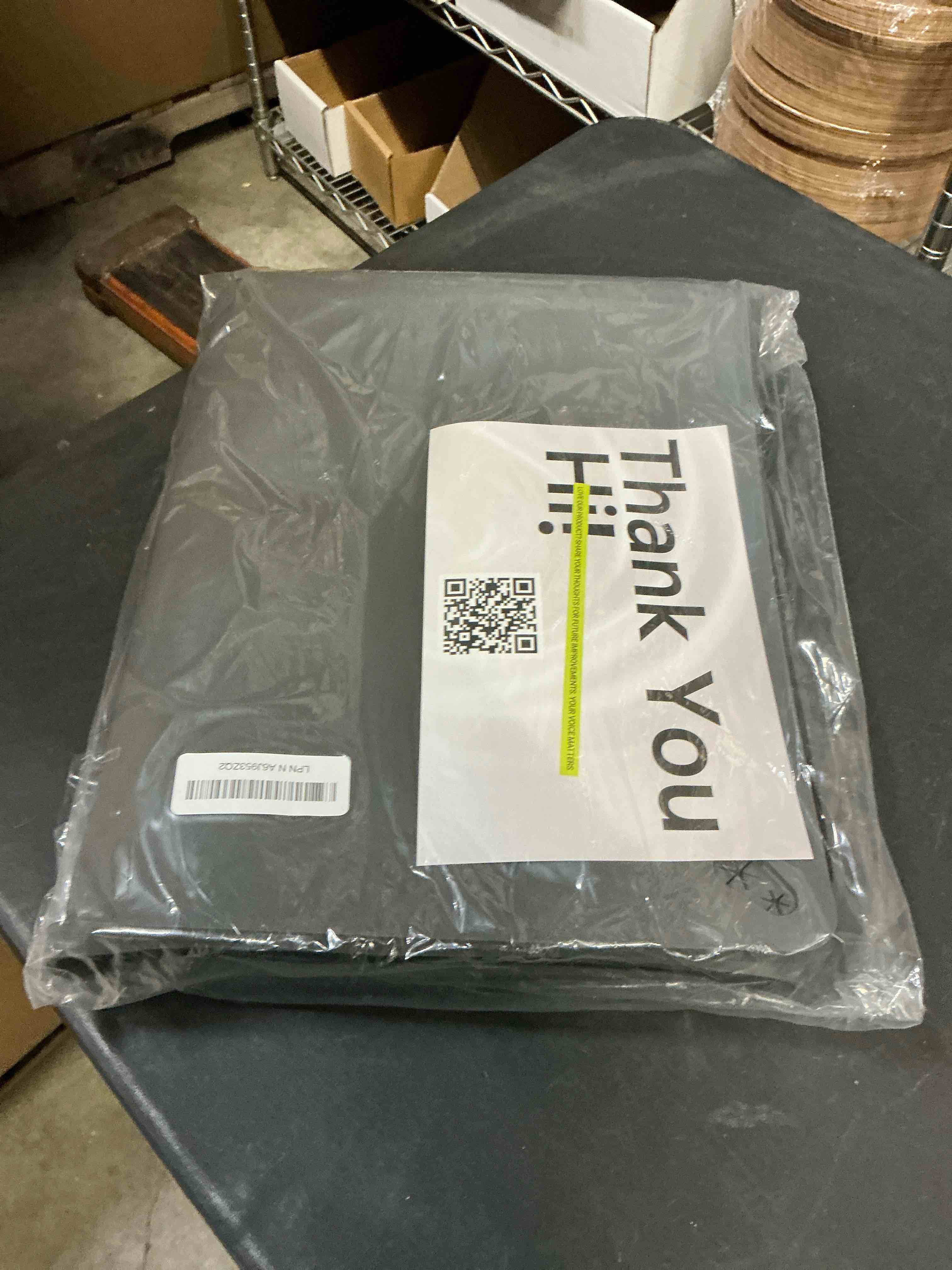 Condition photo showing New/Like New for TidyFriend Puppy Pad Holder Tray Fits for 28” x 34” Pee Pads with Corner Lock Holes, Raised Edges, Non-Spill, Easy to Clean Silicone Puppy Potty Tray Holder, for Indoor Floor Protection (Grey) 28 x 34 Inches Gray