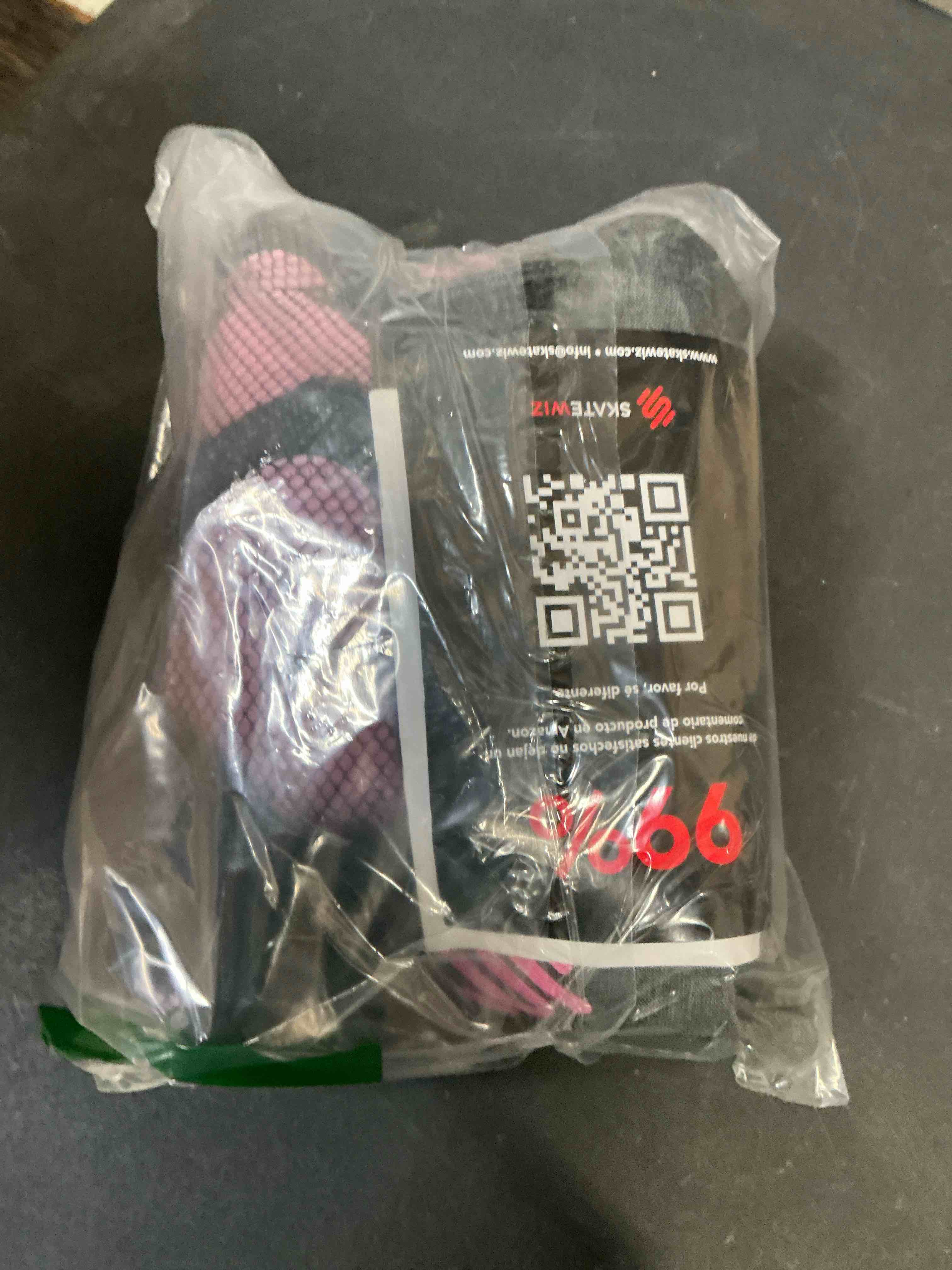 Condition photo showing Good Condition for SKATEWIZ Knee and Elbow Pads Adult - Impact Size L Pink Black - Skating Protective Gear Adult - Wris