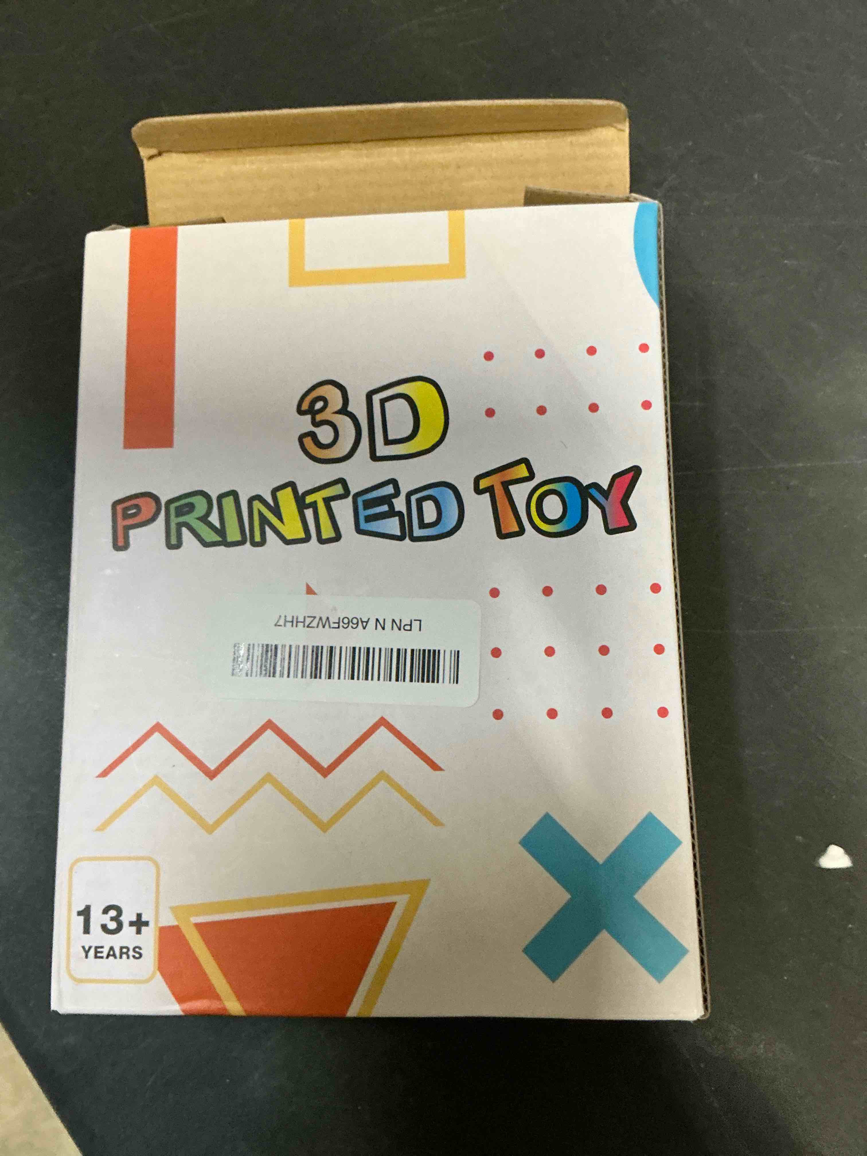 Condition photo showing Good Condition for Spiral Cone Fidget Toy & Little Ouchies:5 Pack Impossible Cone + 1 Ouchies Fidget | Impossible Pyramid Passthrough Toy for Anxiety Relief 3D Printed Fidget Toy for Valentine Day Gifts for Kids Adults