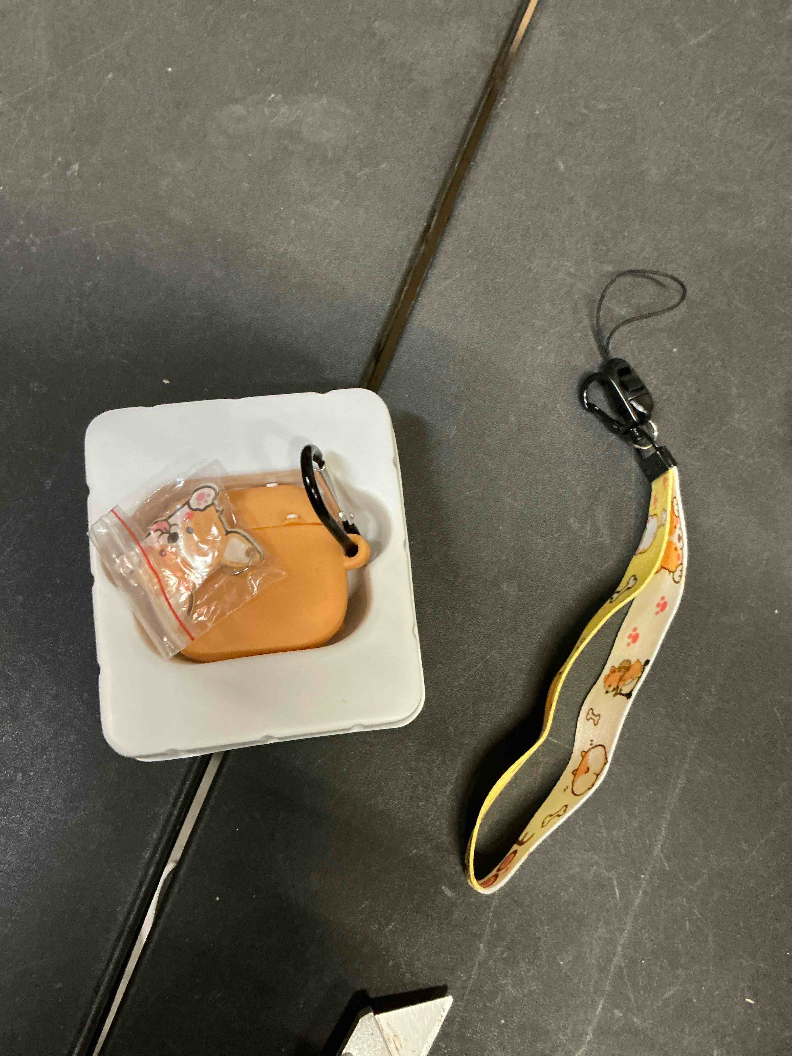 Condition photo showing New/Like New for for Airpods 4 case Cute, AirPods Case Cover 4th Generation Funny Anime Cat Dog Corgi for Men & Women, Wireless Charge Support with Magsafe, Front LED Visible Protective Cover, Shiba Inu Shiba Inu Airpods 4