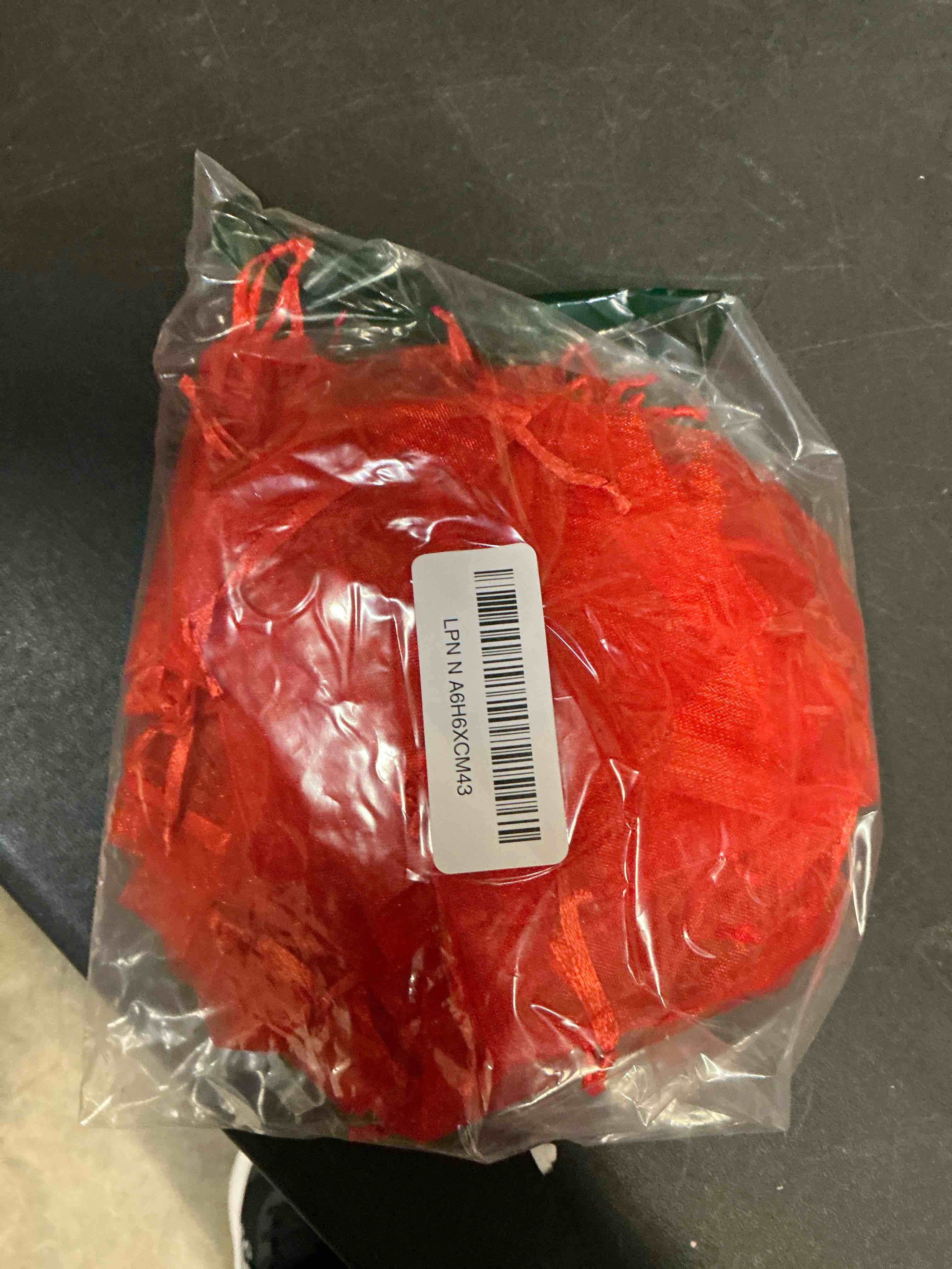 Condition photo showing New/Like New for BOEIAC Organza Bags, Red Organza Bags, 50Pcs, Sheer Organza Bags 3 x 4 inch, Jewelry Gift Bags, Party Favor Bags with Drawstring, Small Mesh Gift Pouches Mini Candy Bags for Wedding Christmas Party