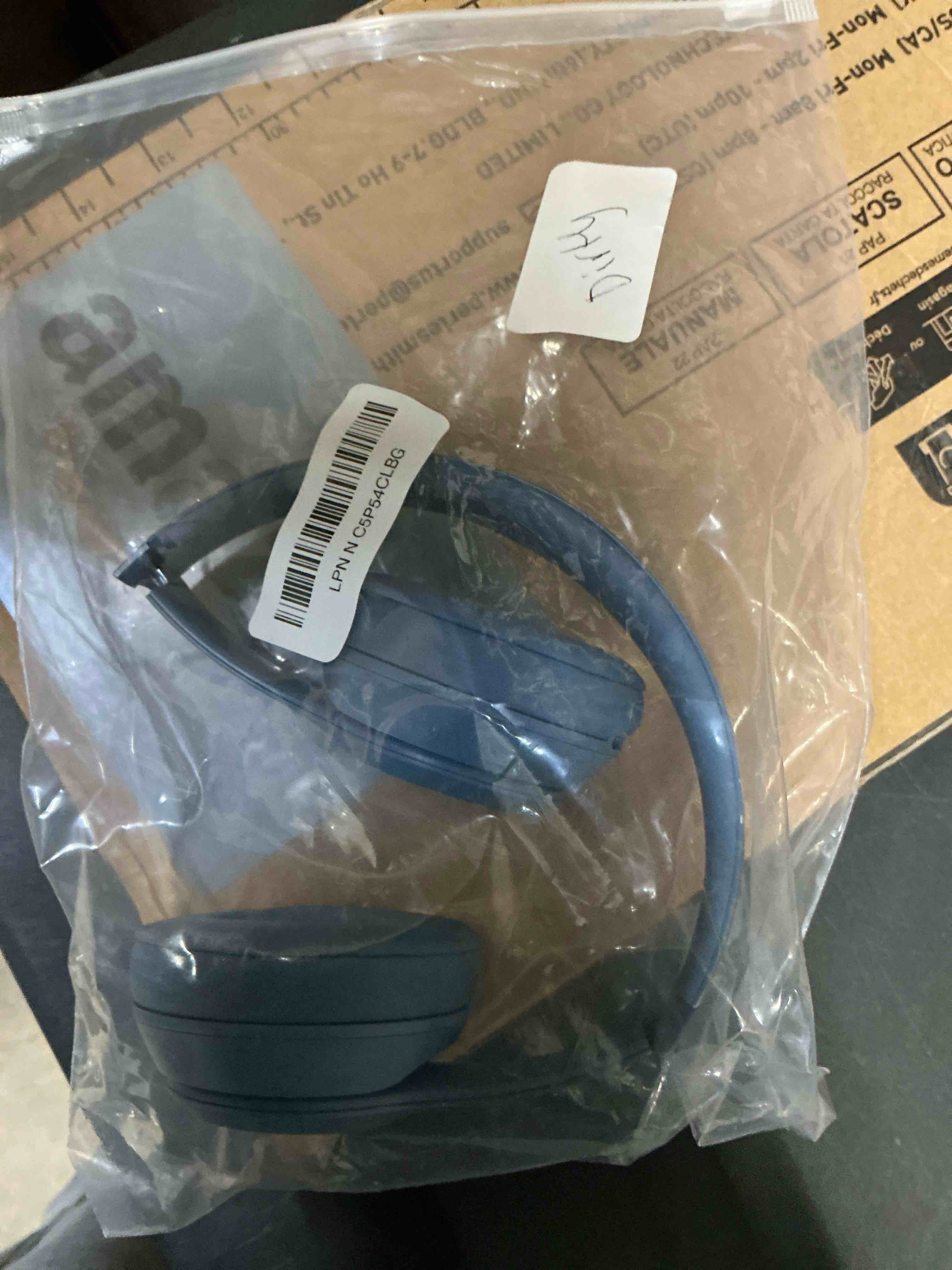 Condition photo showing Good Condition for Beats Solo 4 - Wireless On-Ear Bluetooth Headphones, Up to 50-Hour Battery Life, Ultra-Lightweight Comfort, Powerful and Balanced Sound, Apple & Android Compatible - Slate Blue