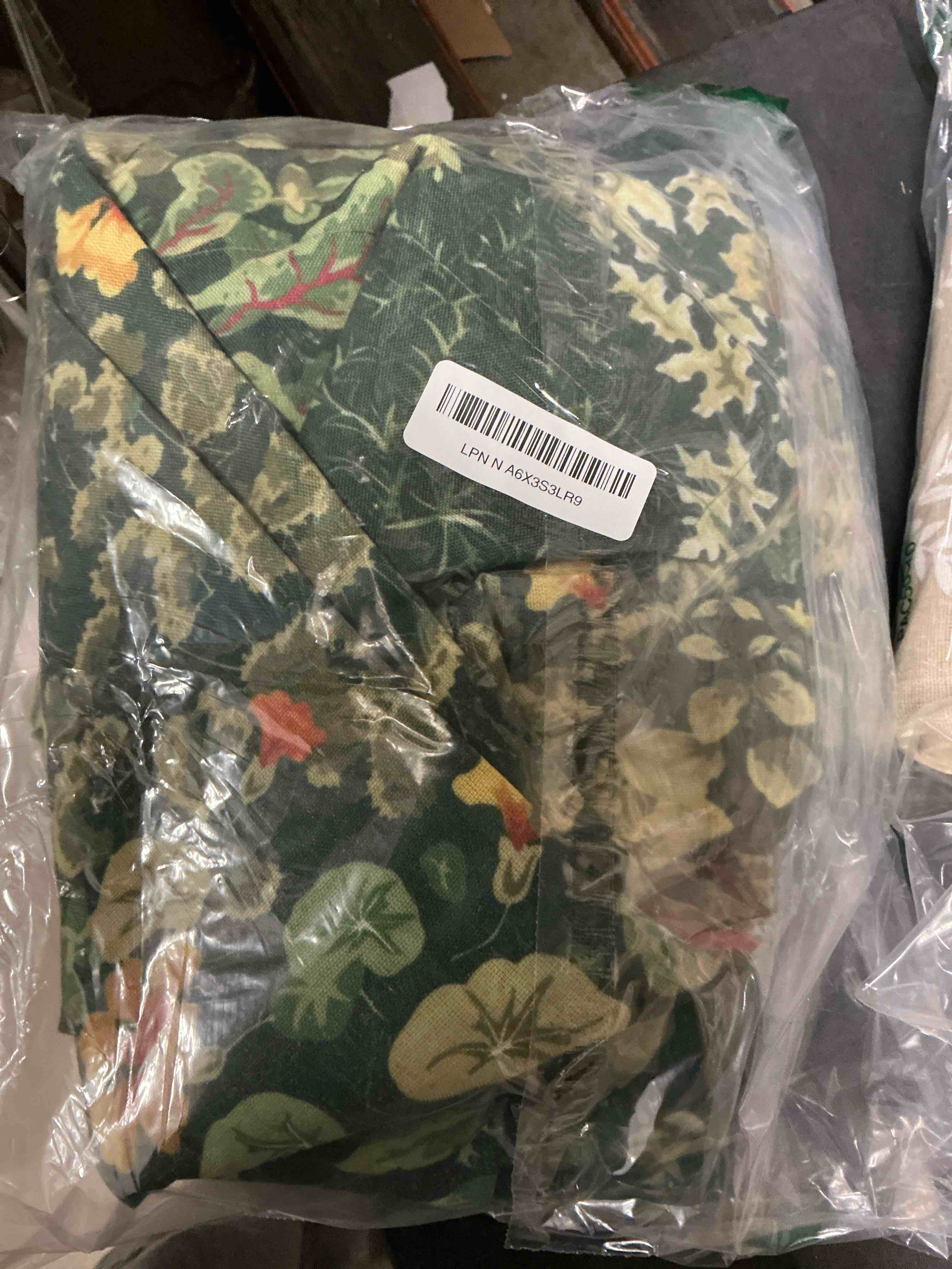 Condition photo showing Good Condition for Green Floral Curtains 84 Inches Long 2 Panels Vintage Cottagecore Botanical Curtains for Living Room, Grommet Privacy Semi-Sheer Linen Drapes Hunter Green Leaf Pattern Country Curtain, 50 x 84 Inch Green - Linen Floral Leaf 50"W x 84"L (Pack of 2)