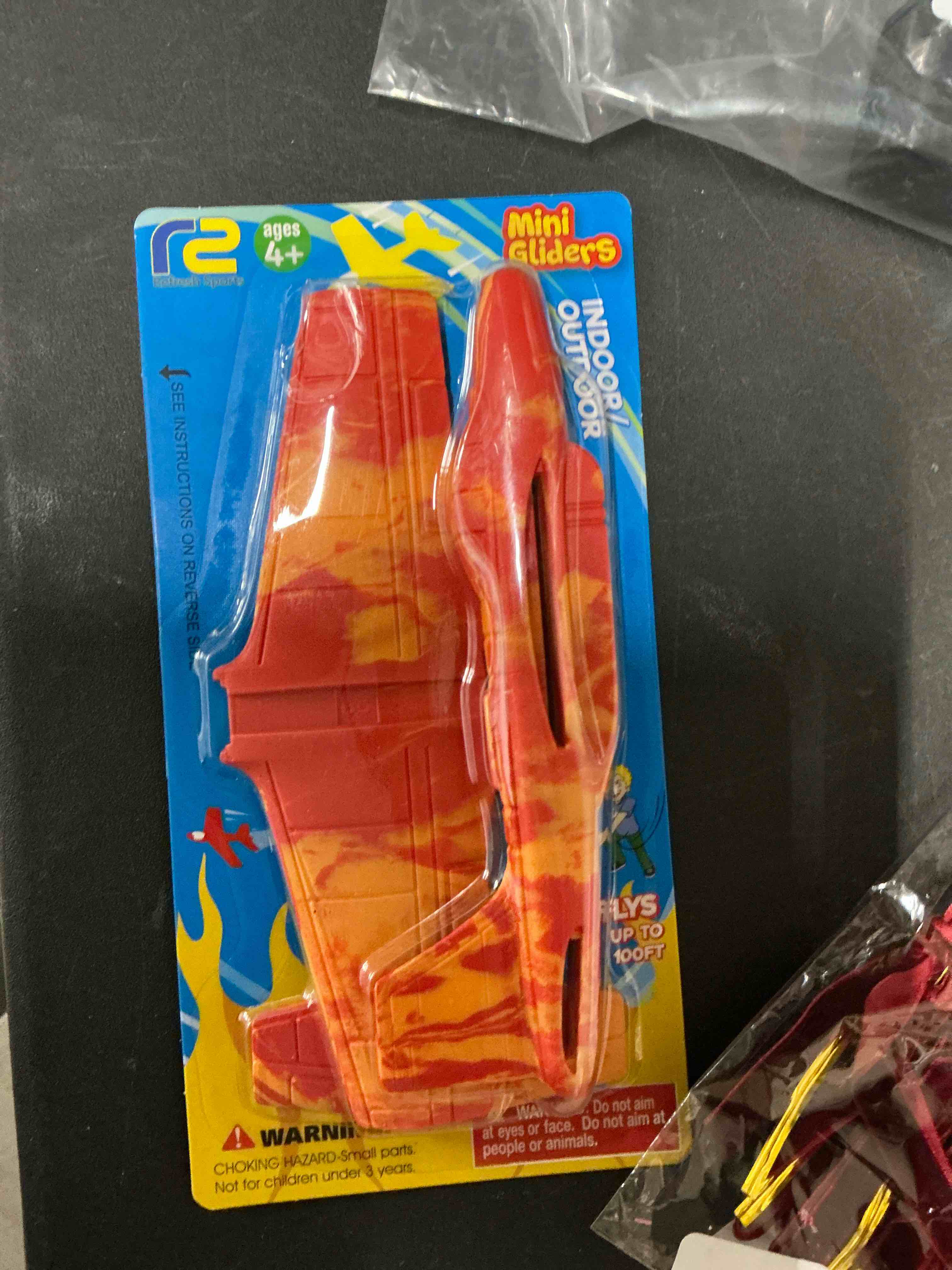 Condition photo showing New/Like New for Airplane Toy Glider for All Ages - 2026 Valentines Day Gifts for Kids - Easy to Throw Soft Flying Plane for Indoor & Outdoor Play - Best Kids Valentine Gifts for Girls & Boys All Ages 3 4 5 6 7 8 9+ Red