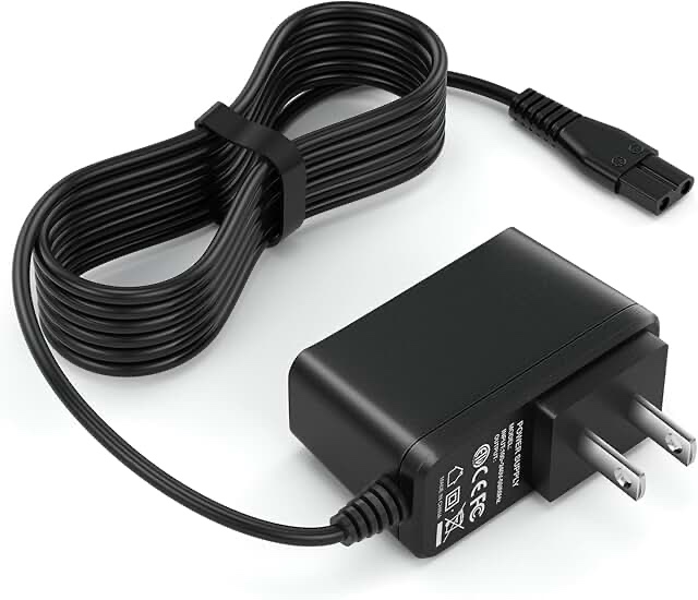 Replacement for Bissell Pet Hair Eraser Charger, Charging Power Cord Compatible with Bissell 2390 2390A 23903 2284W 14.4V Lithium Ion Hand Vacuum Power Cord