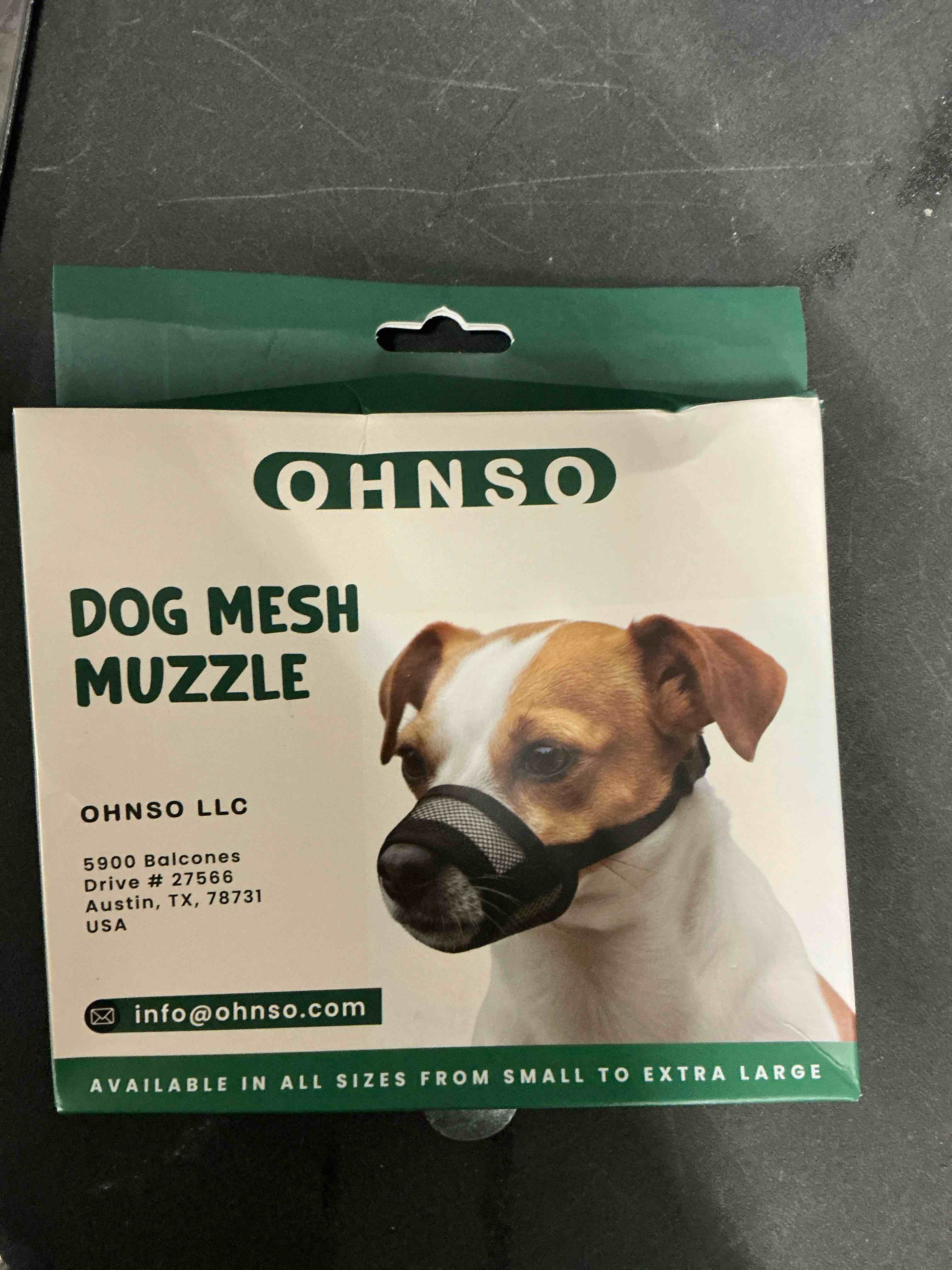 Condition photo showing New/Like New for Dog Muzzle for small Dogs – Breathable Air Mesh Muzzle for small Sized Dog | Mussels for Dogs Grooming | Muzzles to Prevent Biting Barking Chewing | Allows Panting and Drinking