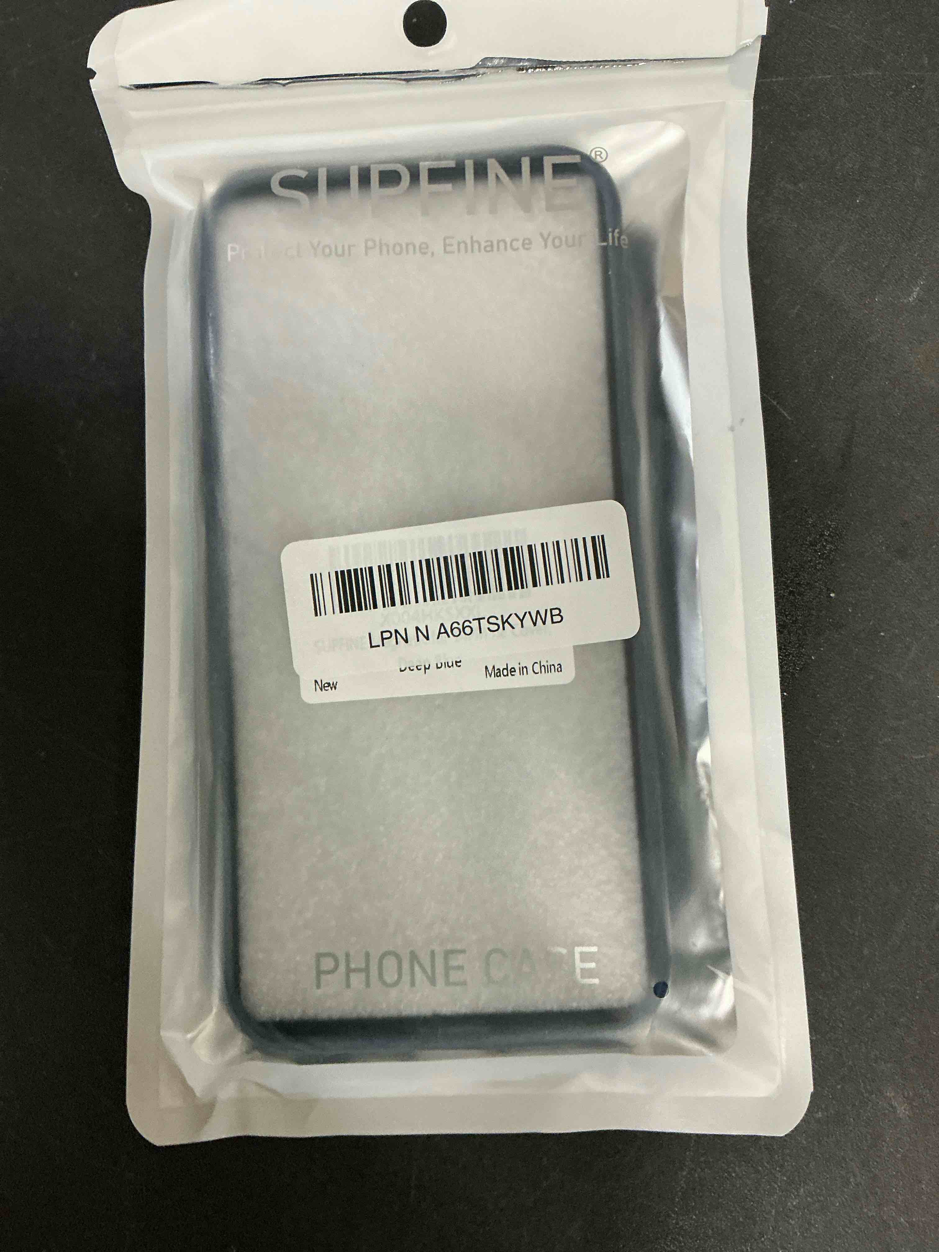 Condition photo showing Good Condition for SUPFINE Magnetic for iPhone 14 Pro Max Case (Compatible with MagSafe) (Military Grade Drop Protection) Slim Translucent Matte Shockproof with Anti-Fingerprint Phone Case,Deep Blue Deep Blue iPhone 14 Pro Max