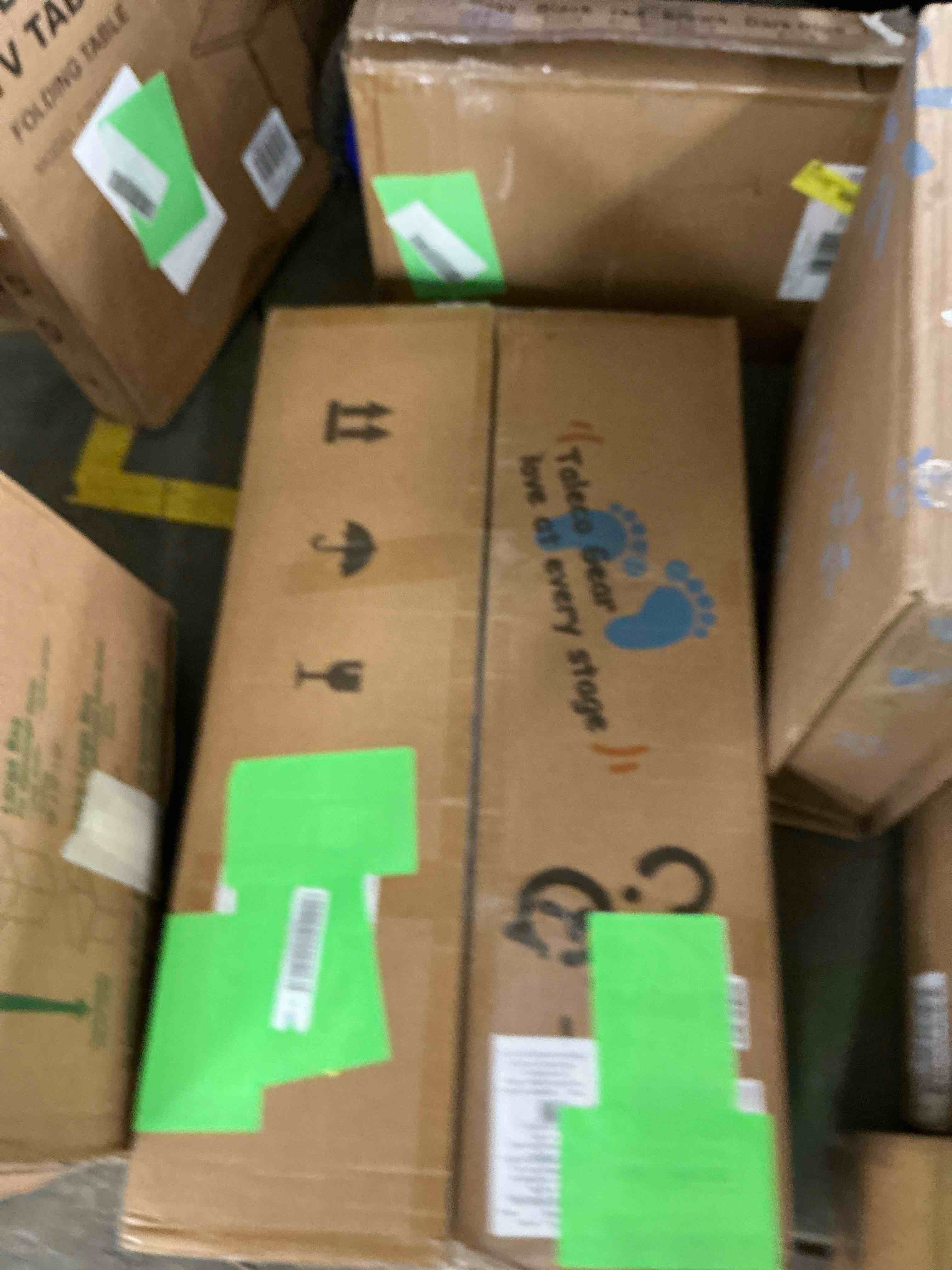 Condition photo showing New/Like New for G TALECO GEAR Baby Changing Table, Portable Diaper Changing Station with Wheels, Nursery Organizer for Newborn and Infant, Light Gray