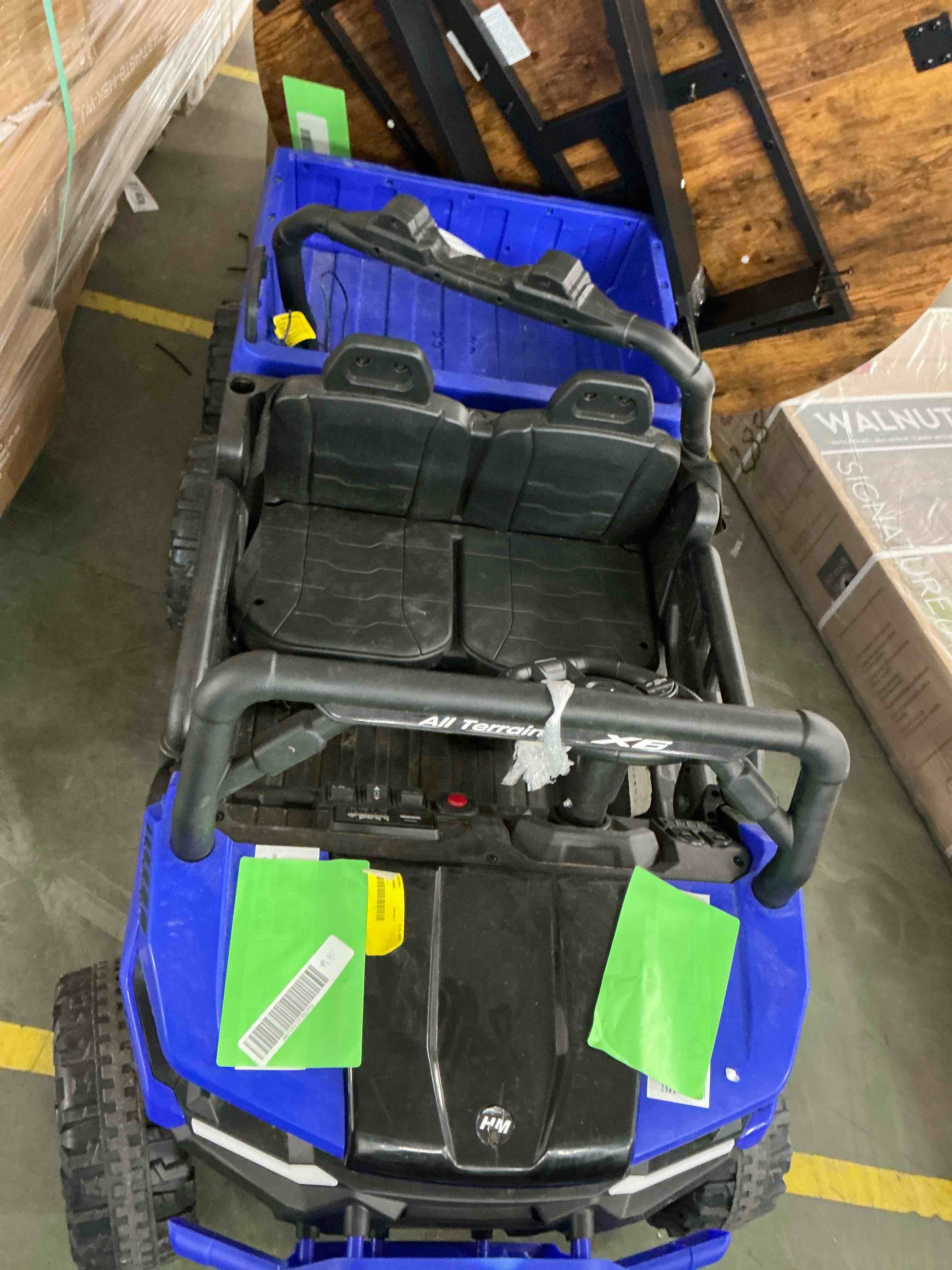 Condition photo showing Good Condition for TCARAIWEN 24V 2-Seater Ride On Dump Truck,Ride on Car Truck,Ride on UTV W/,Ride on Toys W/ Dump Bed/Shovel, LED Light, Music, ,6 Wheels 4WD Ride On Toys for Boys Girls (Ages 3+)Blue