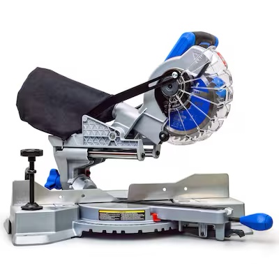 kobalt 7-1/4-in 10-amp single bevel compound corded miter saw